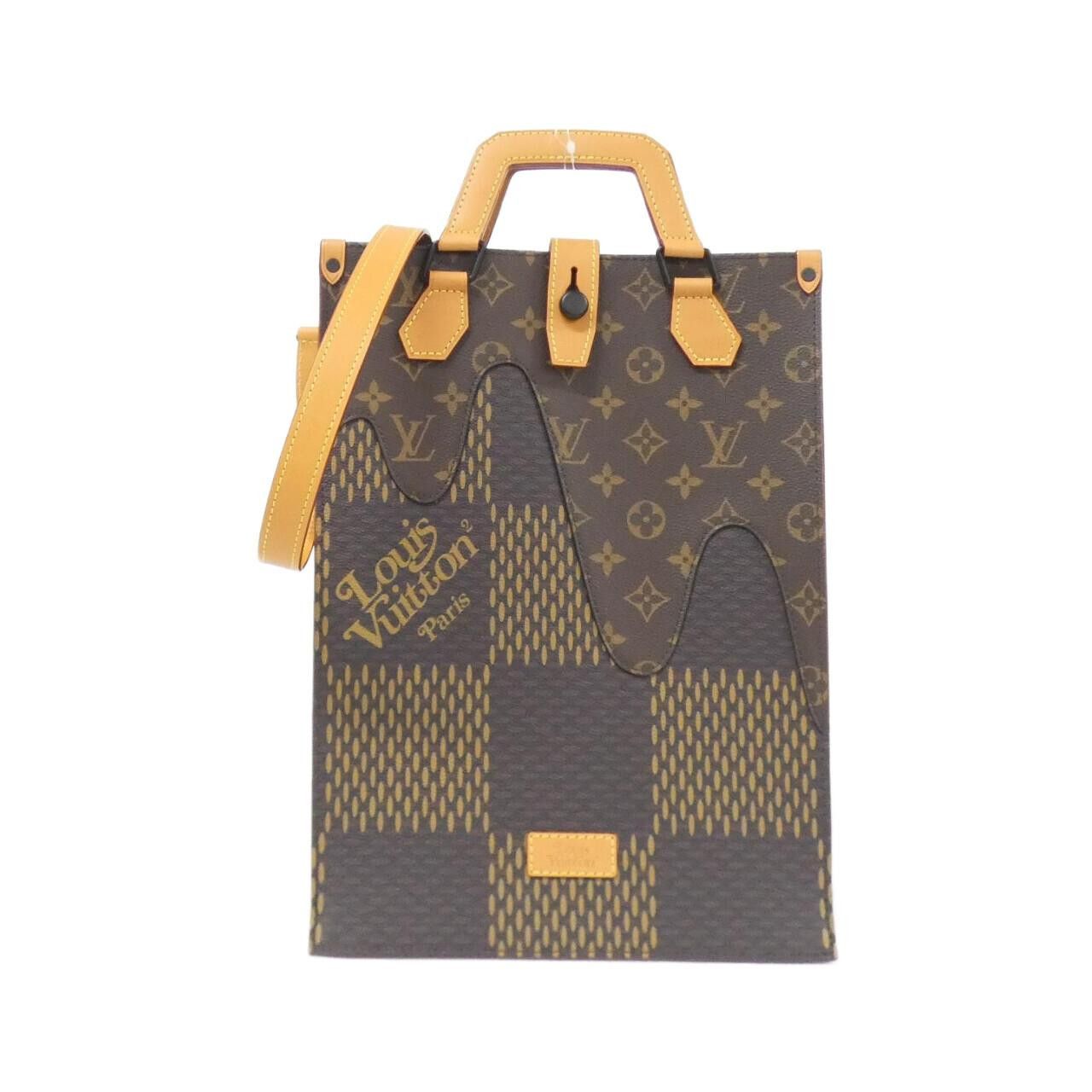 Louis Vuitton Louis Vuitton Louis Vuitton LV Squared Damier Giant Tote Bag Textile Tote Bag N40355 DUTY FREE for USA Size ONE SIZE - 1 Thumbnail