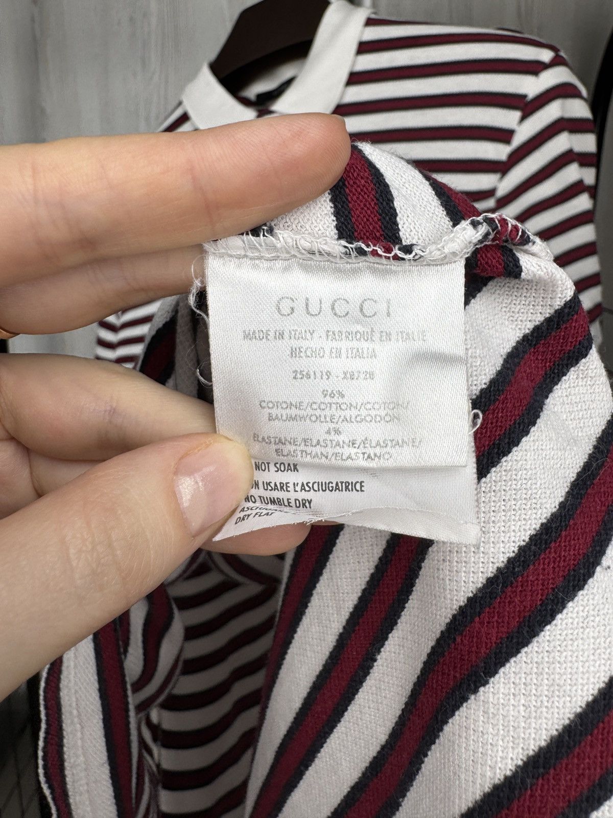 Gucci Gucci Striped Red White Polo shirt rare Size US S / EU 44-46 / 1 - 13 Thumbnail
