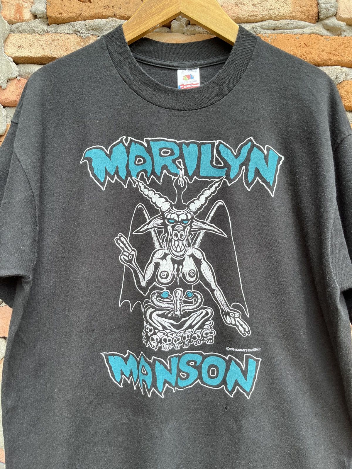 Vintage MARLYN MANSON 1994 Size US L / EU 52-54 / 3 - 2 Thumbnail