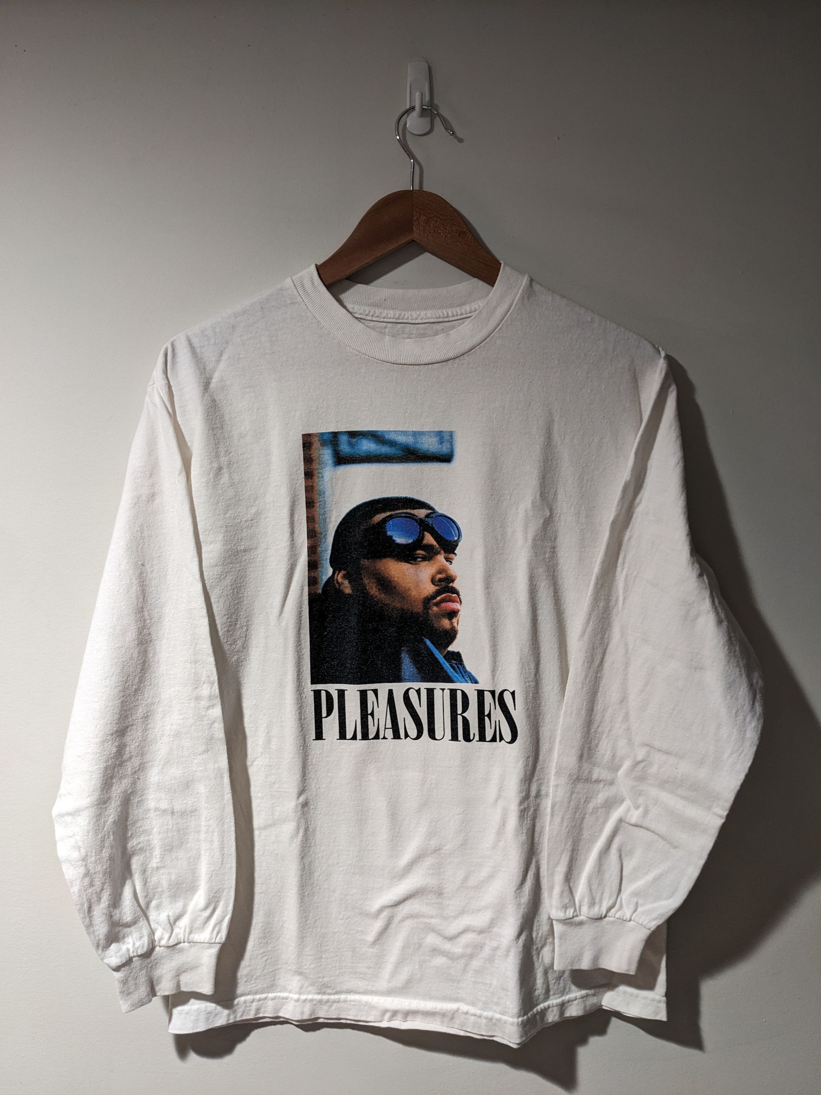 Pleasures Pleasures Big Pun White Medium Long-Sleeve T-Shirt Size US M / EU 48-50 / 2 - 1 Thumbnail