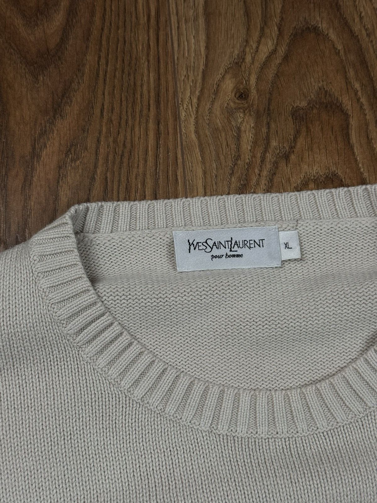 Yves Saint Laurent Vintage sweater Yves Saint Laurent 90s original luxury item Size US XL / EU 56 / 4 - 3 Thumbnail