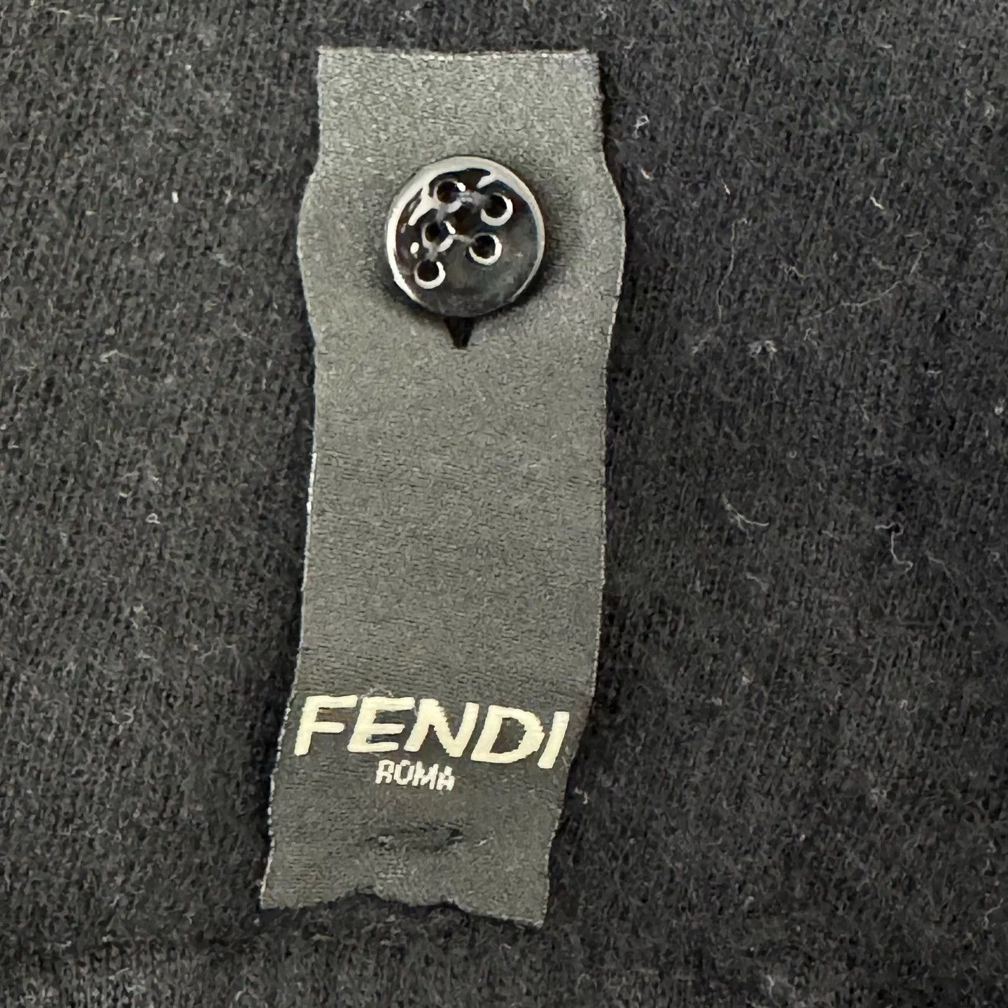 Fendi Fendi Monster Wool Blend Zip-Up Hoodie Jacket, Size 48, Size US L / EU 52-54 / 3 - 4 Thumbnail