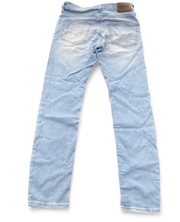 Levi's Levi’s Straight Light Wash Jeans 32x32 Size US 34 / EU 50 - 2 Thumbnail