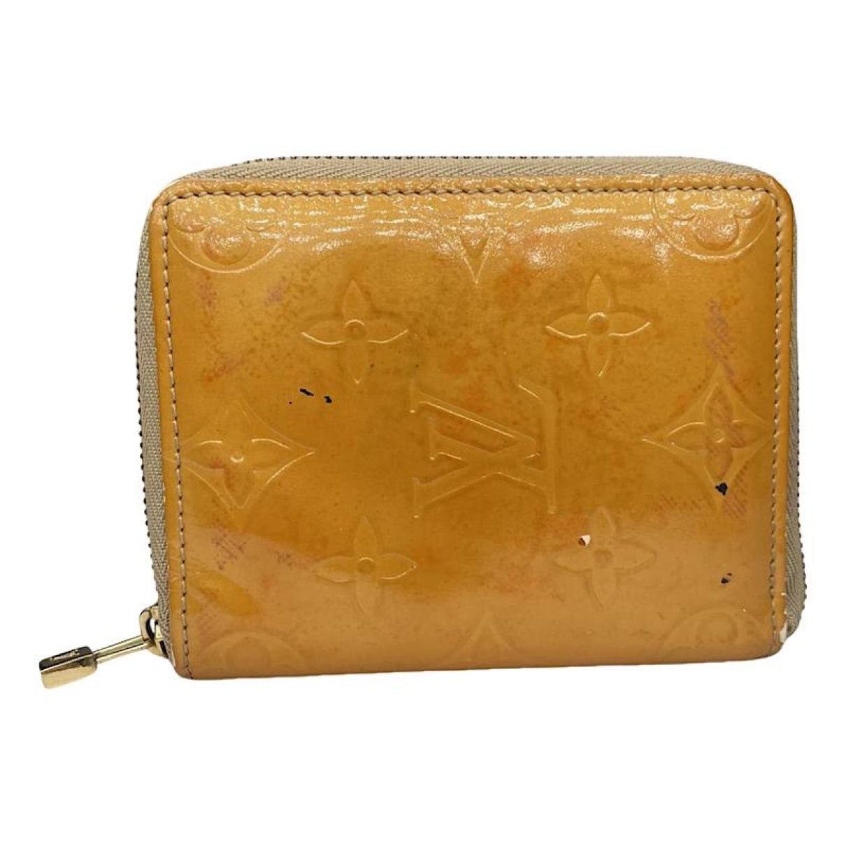 Louis Vuitton Zippy Yellow Leather Wallet Size ONE SIZE - 1 Thumbnail