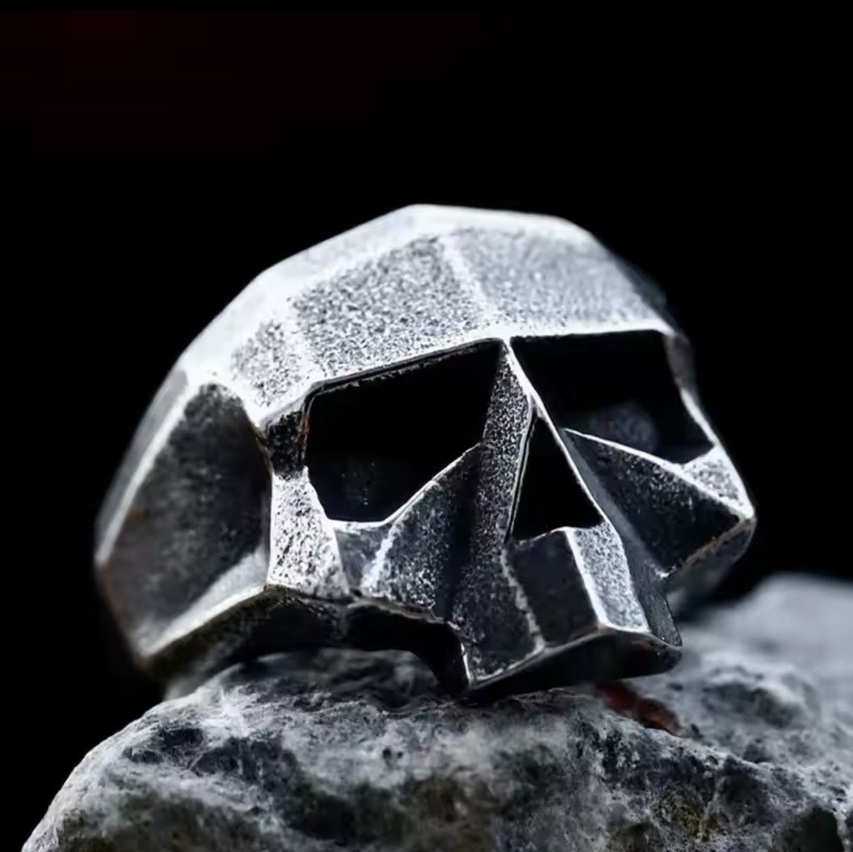 Jewelry Hala Skull Ring (Size 7 to 13) Size ONE SIZE - 2 Thumbnail