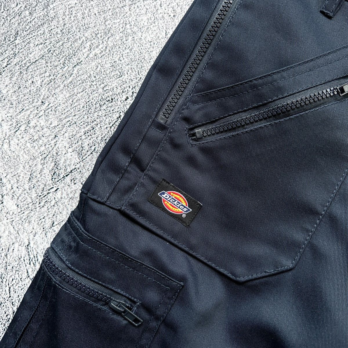 Dickies NEW Men’s Workwear Cargo Pants Dickies Dark Blue Size: 32 S Size US 31 - 8 Thumbnail