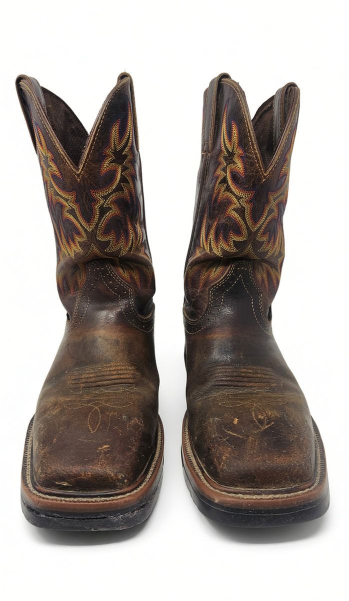 Justin Justin Original Workboots WK4682 Square Toe Steel Toe Sz 8D Size US 8 / EU 41 - 6 Thumbnail