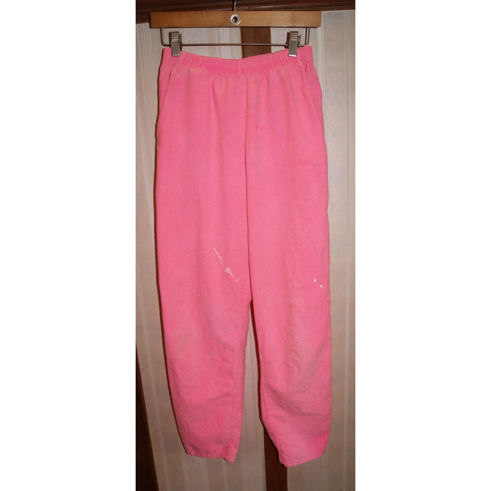 Panama Jack VTG Panama Jack Bright Neon Pink S Beach Cotton Pants USA Size US 30 / EU 46 - 4 Thumbnail