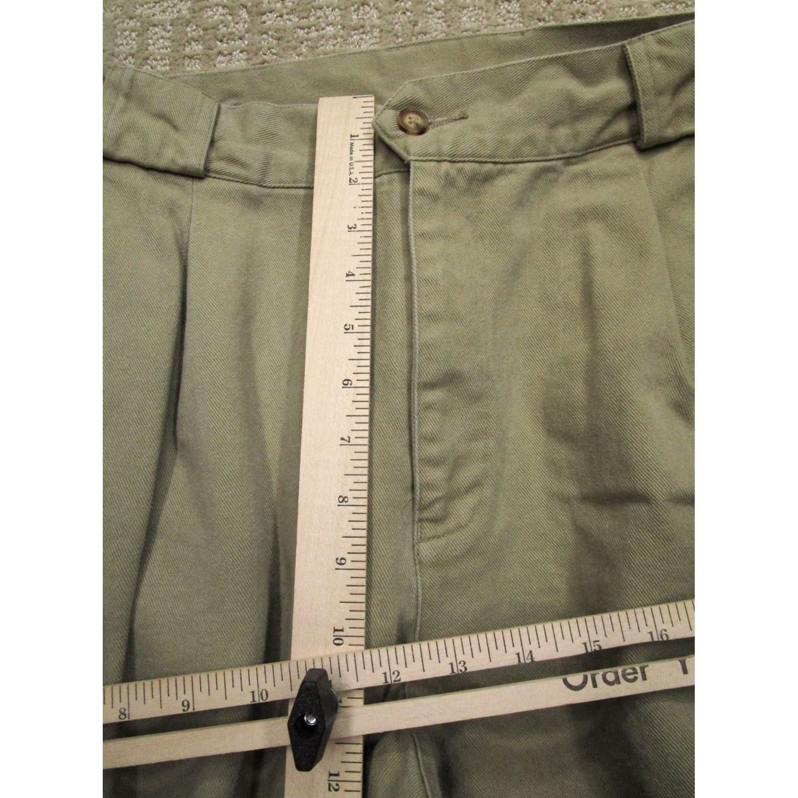 Orvis Orvis Jeans Men 36x32 Brown Cargo Utility Pants Denim Vintage 90s Retro Straight Regular Pocket Logo Size US 36 / EU 52 - 6 Thumbnail