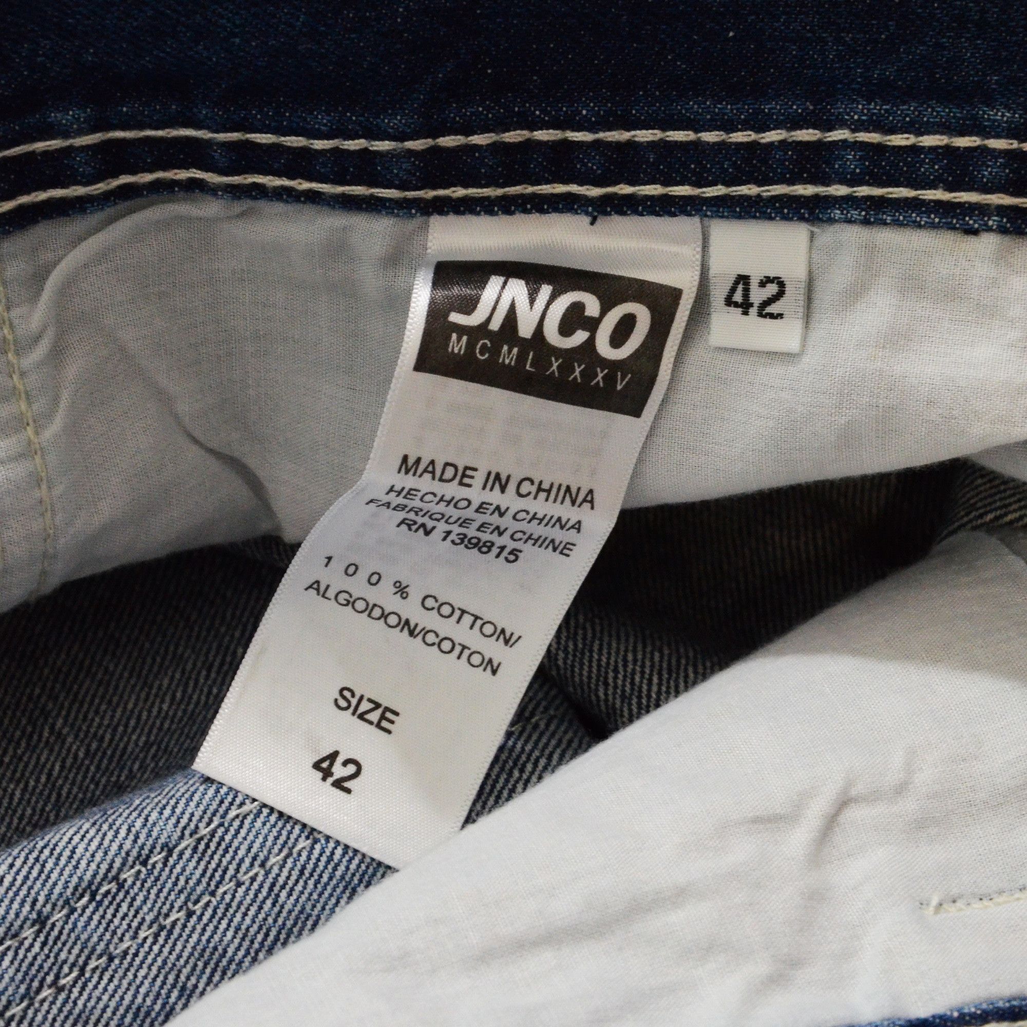 JNCO JNCO Jorts KEVIN SMITH 90s/Y2K Baggy Streetwear Unused Size US 42 / EU 58 - 8 Thumbnail