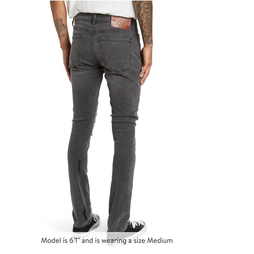 Other Strivers Row Tupelo Distressed Jeans Black Gray Size US 40 / EU 56 - 11 Thumbnail