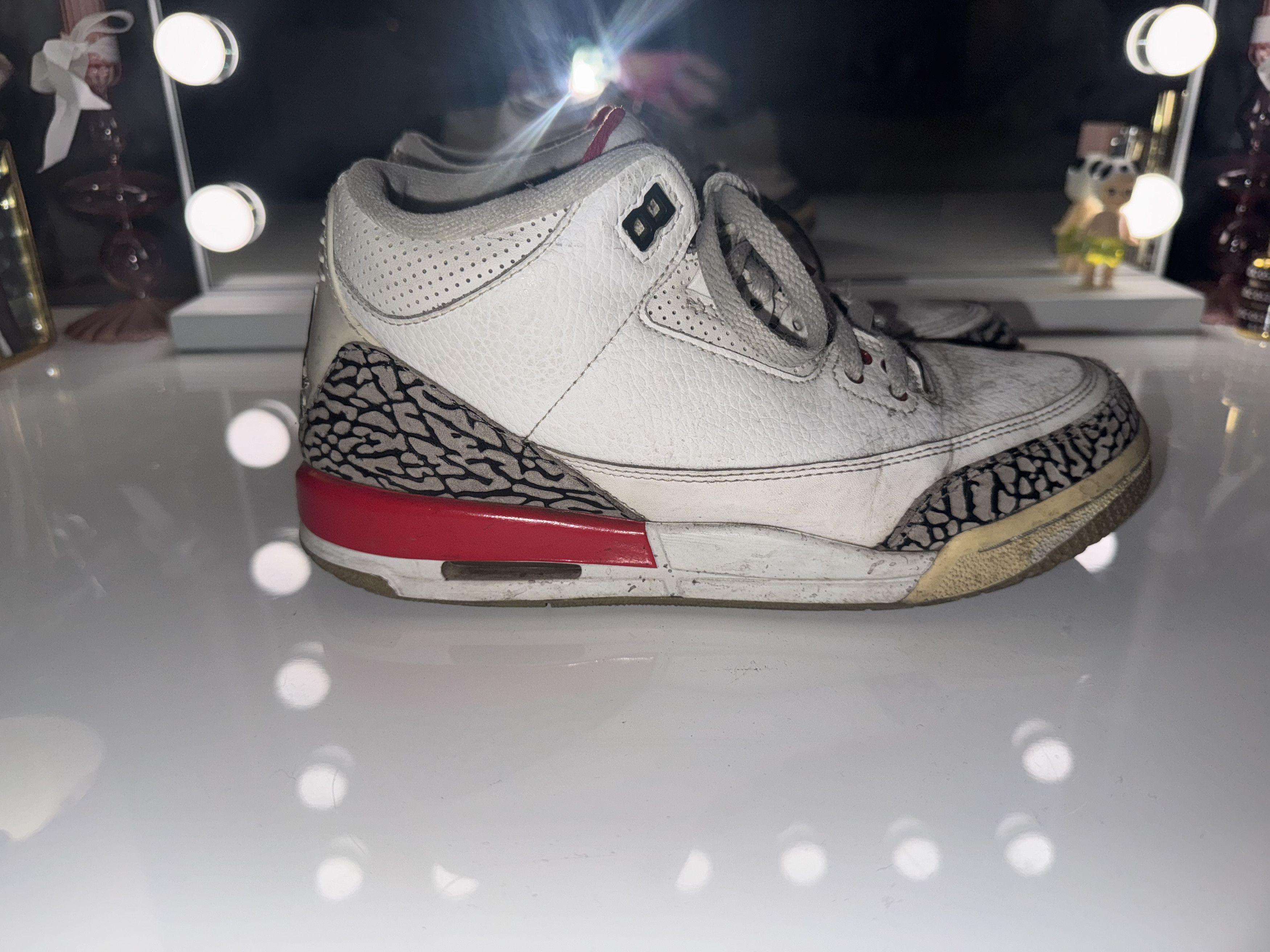 Jordan Brand Air Jordan 3 Retro GS "Hall of Fame" Size US 8 / IT 38 - 3 Thumbnail