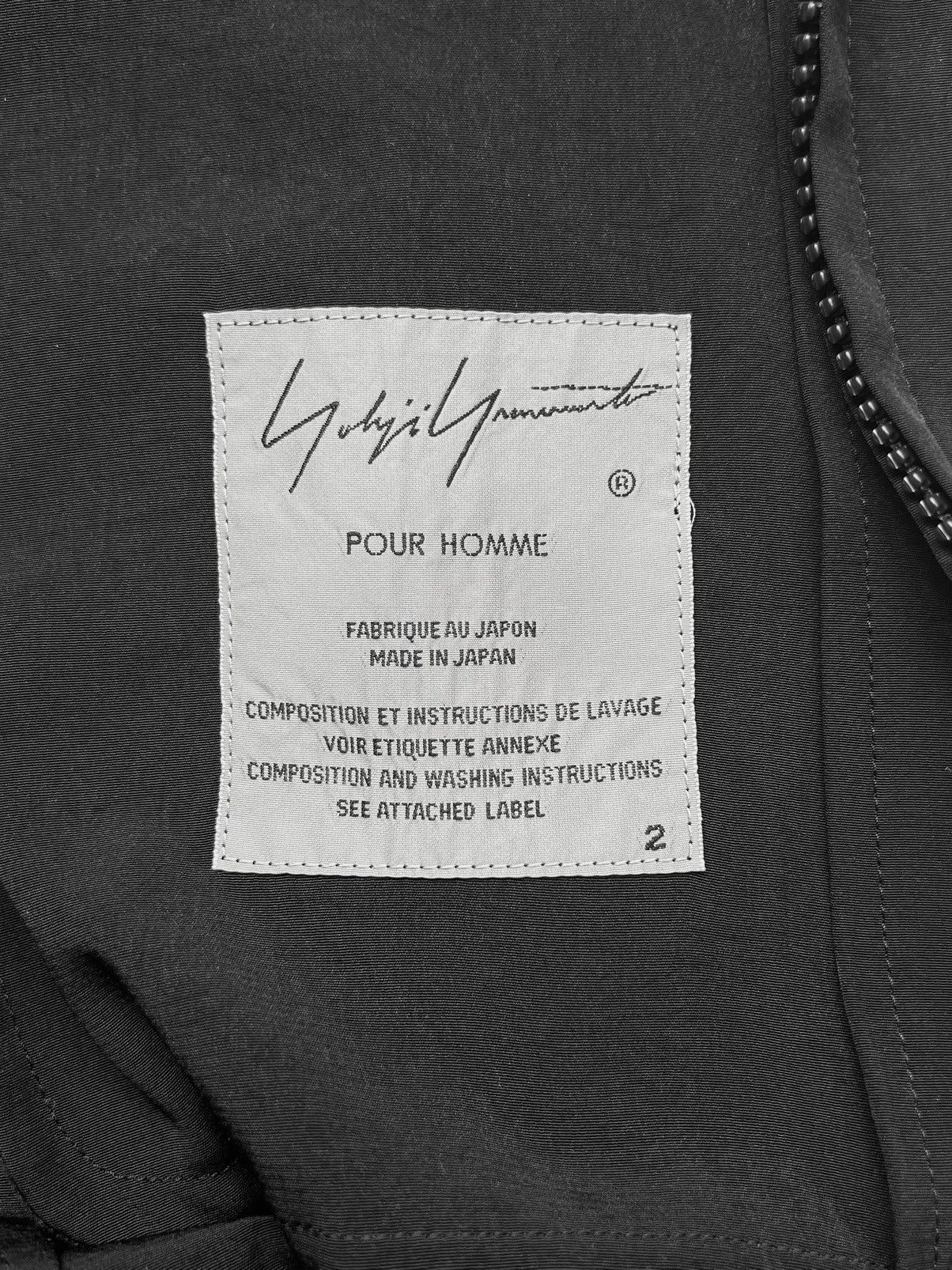 Yohji Yamamoto Yohji Yamamoto Pour Homme - TA/TUXEDO Stand Jacket Size US M / EU 48-50 / 2 - 15 Thumbnail
