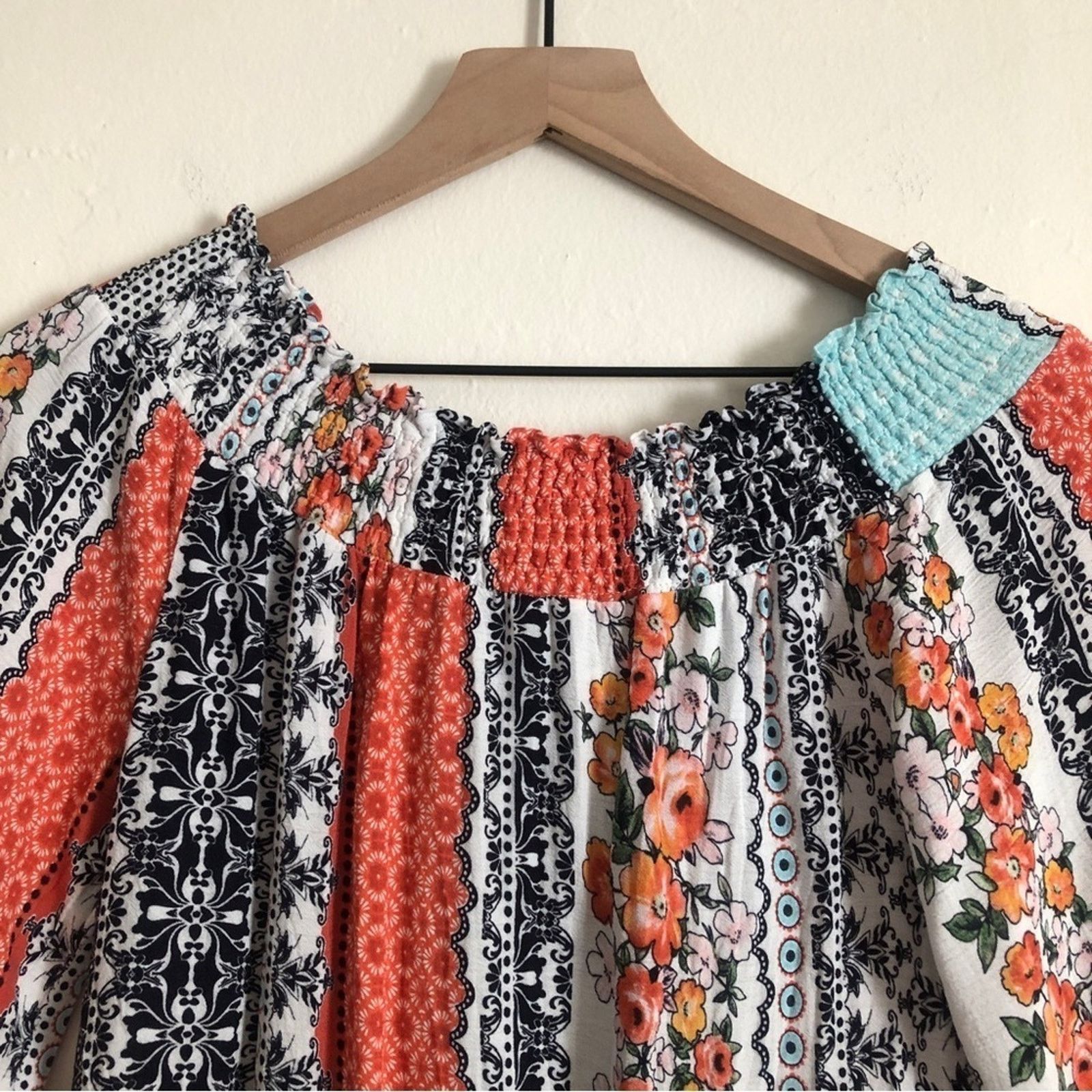 Other Military Hippie Mutlicolor Pattern Striped Beach Midi Dress Size S / US 4 / IT 40 - 2 Thumbnail