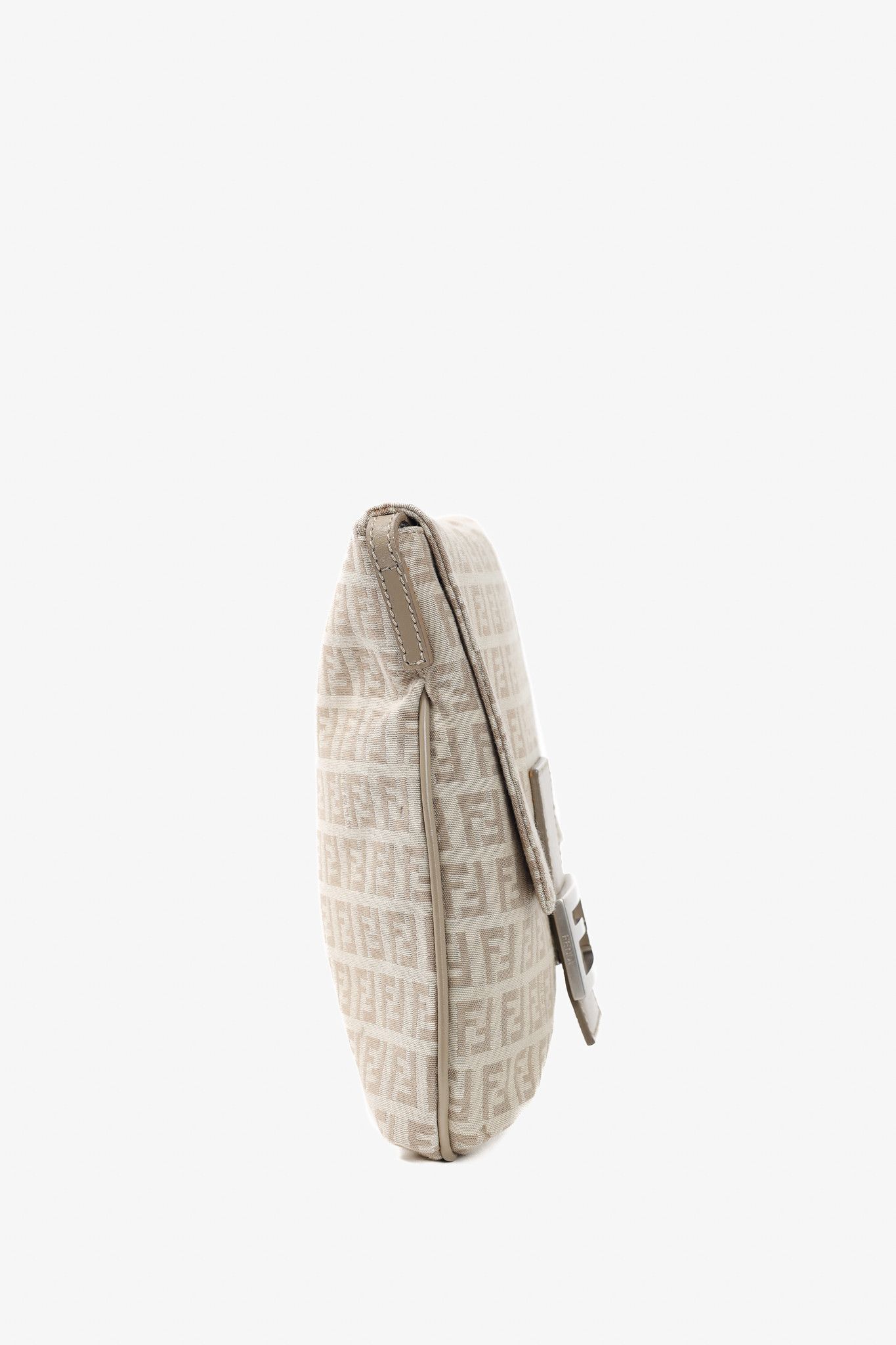Fendi Fendi Beige Tortora & Pietra Zucchino Piatta Crossbody Size ONE SIZE - 3 Thumbnail