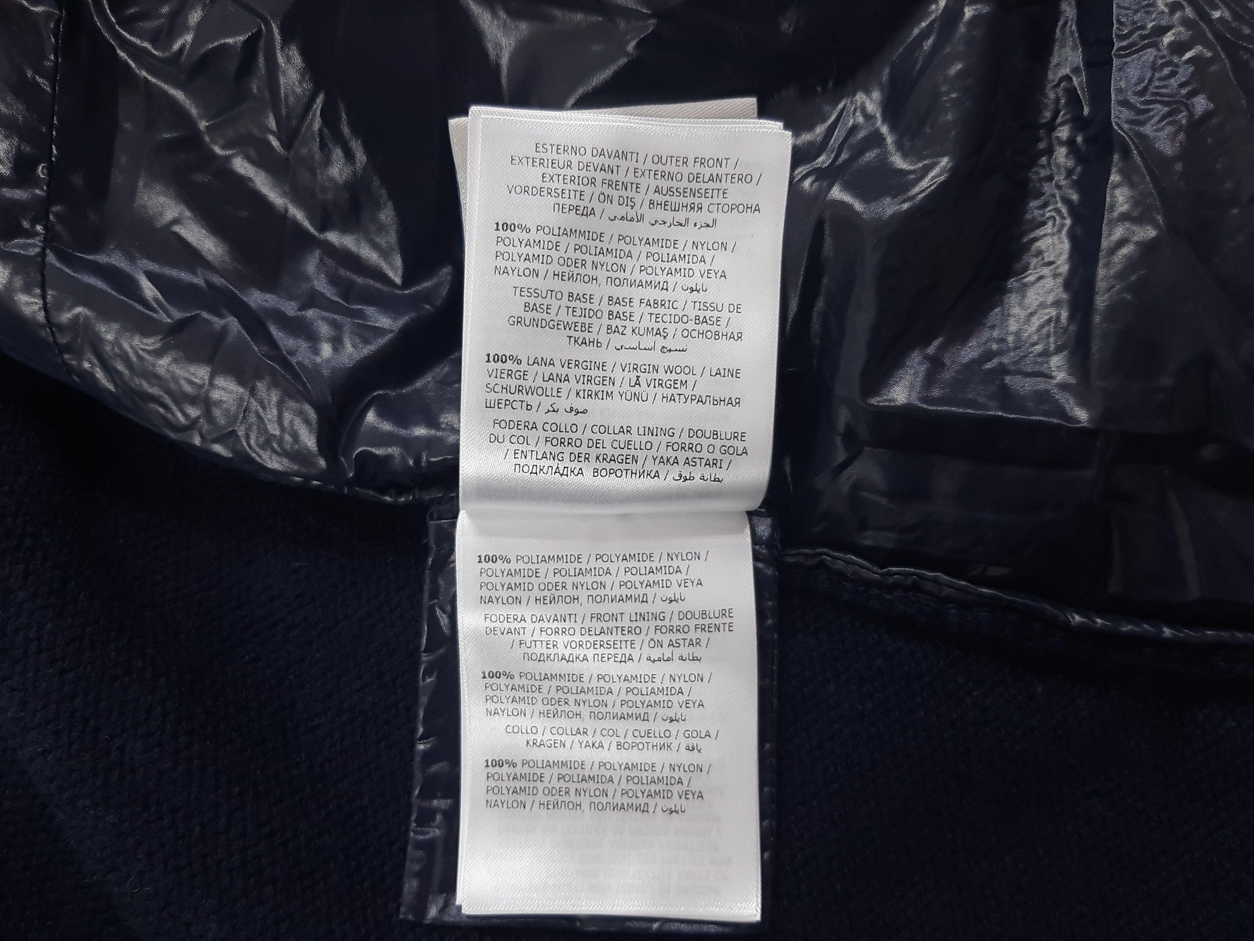 Moncler Moncler Hybrid Knit Quilted Jacket Navy Women's Size M Size M / US 6-8 / IT 42-44 - 13 Thumbnail