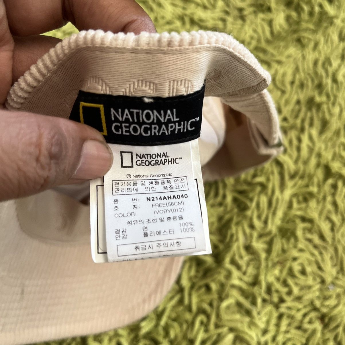 Japanese Brand National geographic corduroy hat Size ONE SIZE - 7 Thumbnail