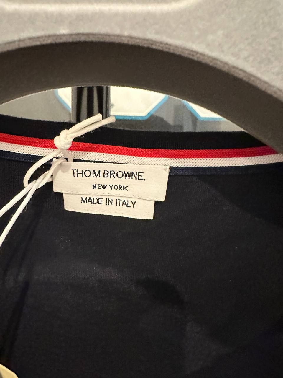 Thom Browne Thom Browne RWB Pocket Tee Size US S / EU 44-46 / 1 - 5 Thumbnail
