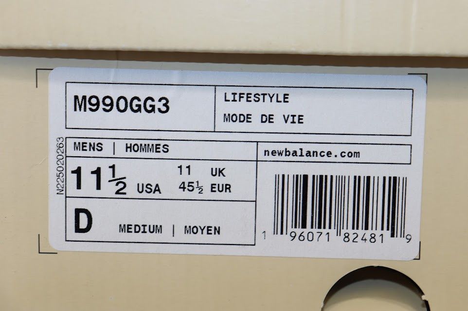 New Balance o1rshd1 990 V3 sneakers in Green/Gold Size US 11.5 / EU 44-45 - 15 Thumbnail