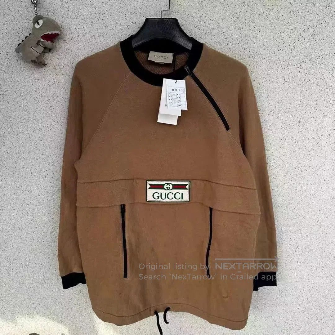 Gucci Gucci Chest Logo Sweatshirt M. Size US M / EU 48-50 / 2 - 1 Thumbnail