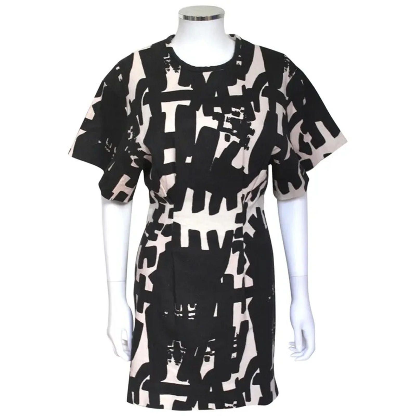 Isabel Marant Isabel Marant Cotton Printed Mini Dress F38 UK 8-10 Size S / US 4 / IT 40 - 1 Thumbnail