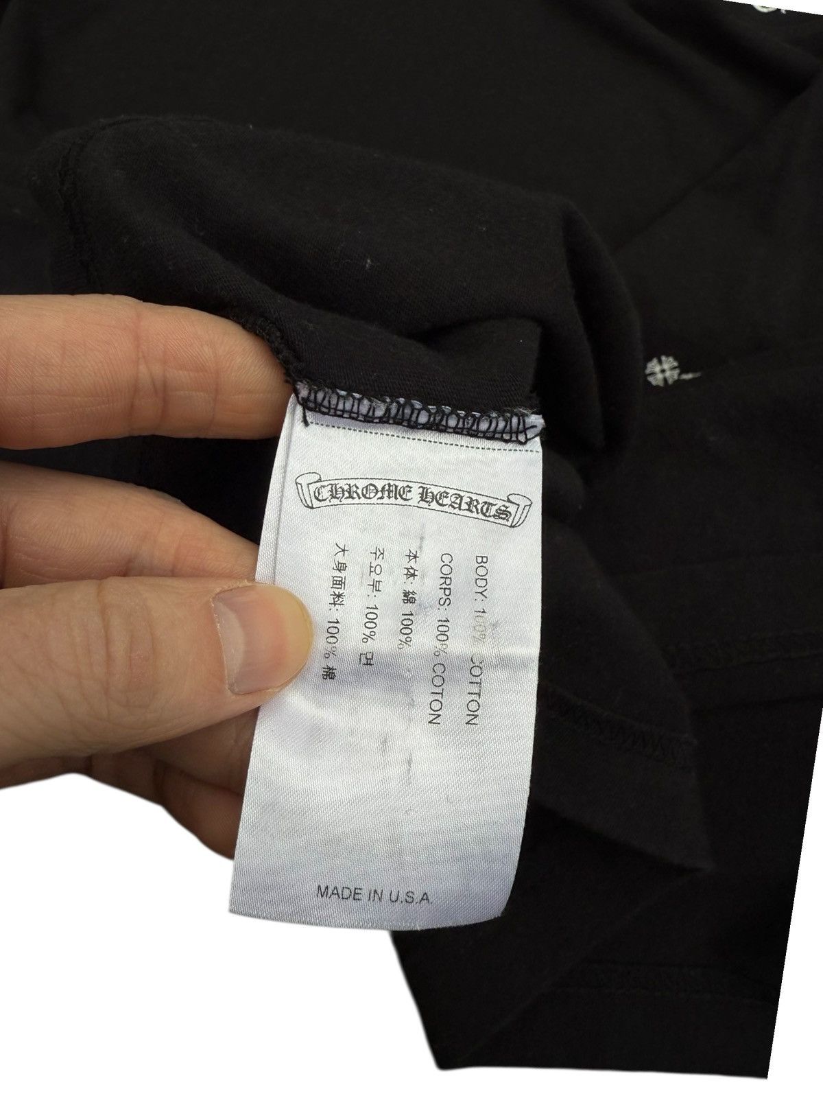 Chrome Hearts Chrome hearts pocket t shirt Size US L / EU 52-54 / 3 - 5 Thumbnail