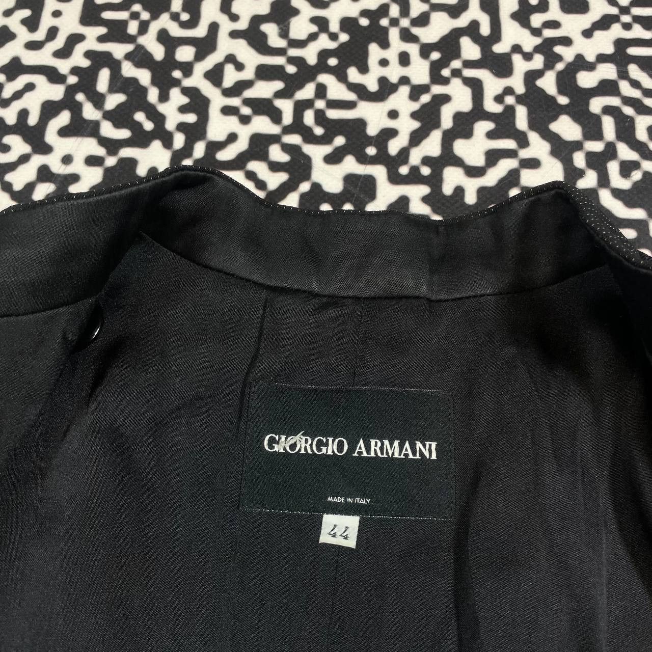 Giorgio Armani Vintage 90s Giorgio Armani Luxury Flared Napoleon Blazer Size M / US 6-8 / IT 42-44 - 24 Thumbnail