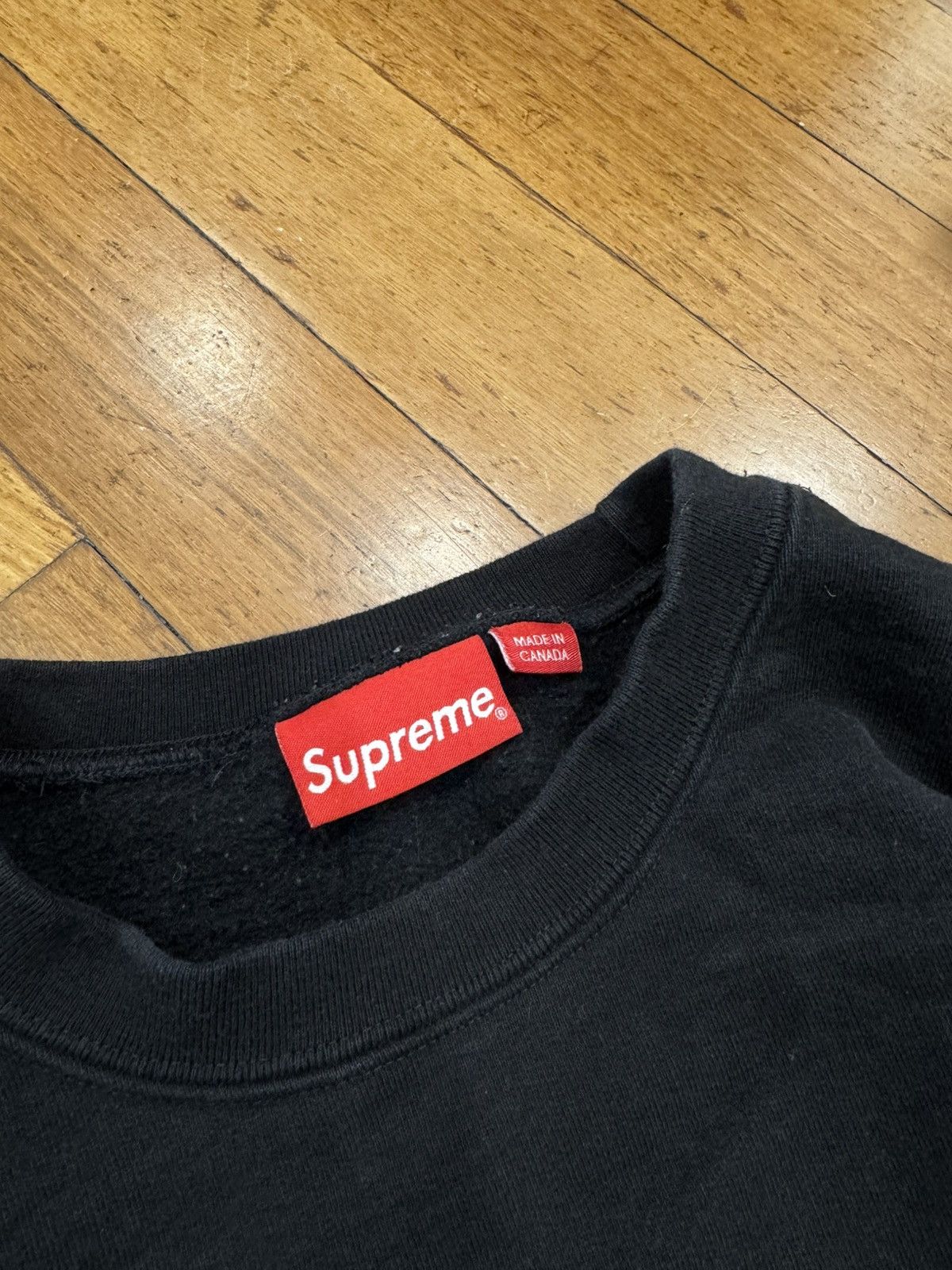 Supreme Supreme Black/Red BOGO Crewneck Size US L / EU 52-54 / 3 - 6 Thumbnail