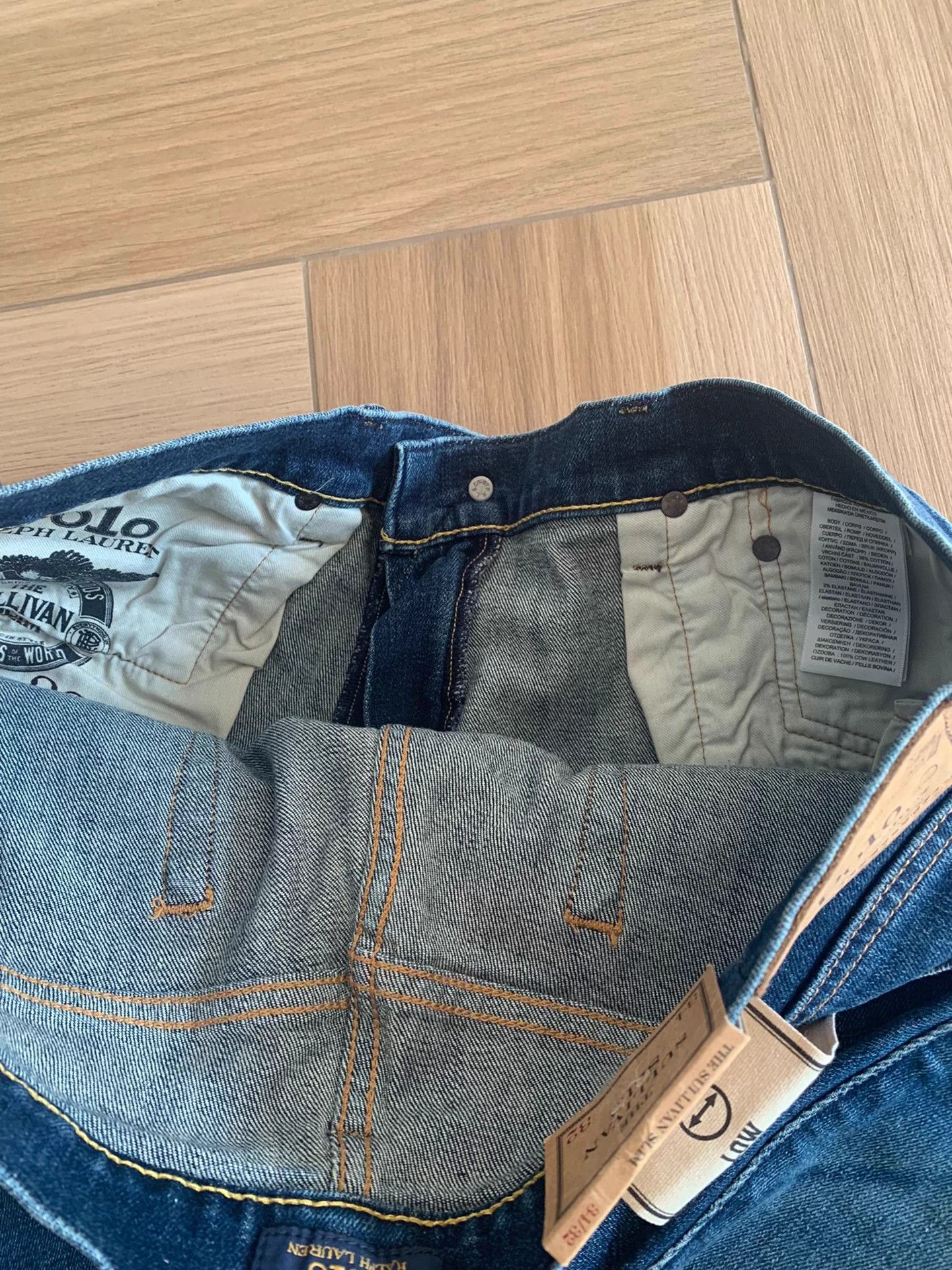 Polo Ralph Lauren Polo Ralph Lauren Sullivan Slim 34-32 Distressed Jeans Size US 34 / EU 50 - 4 Thumbnail