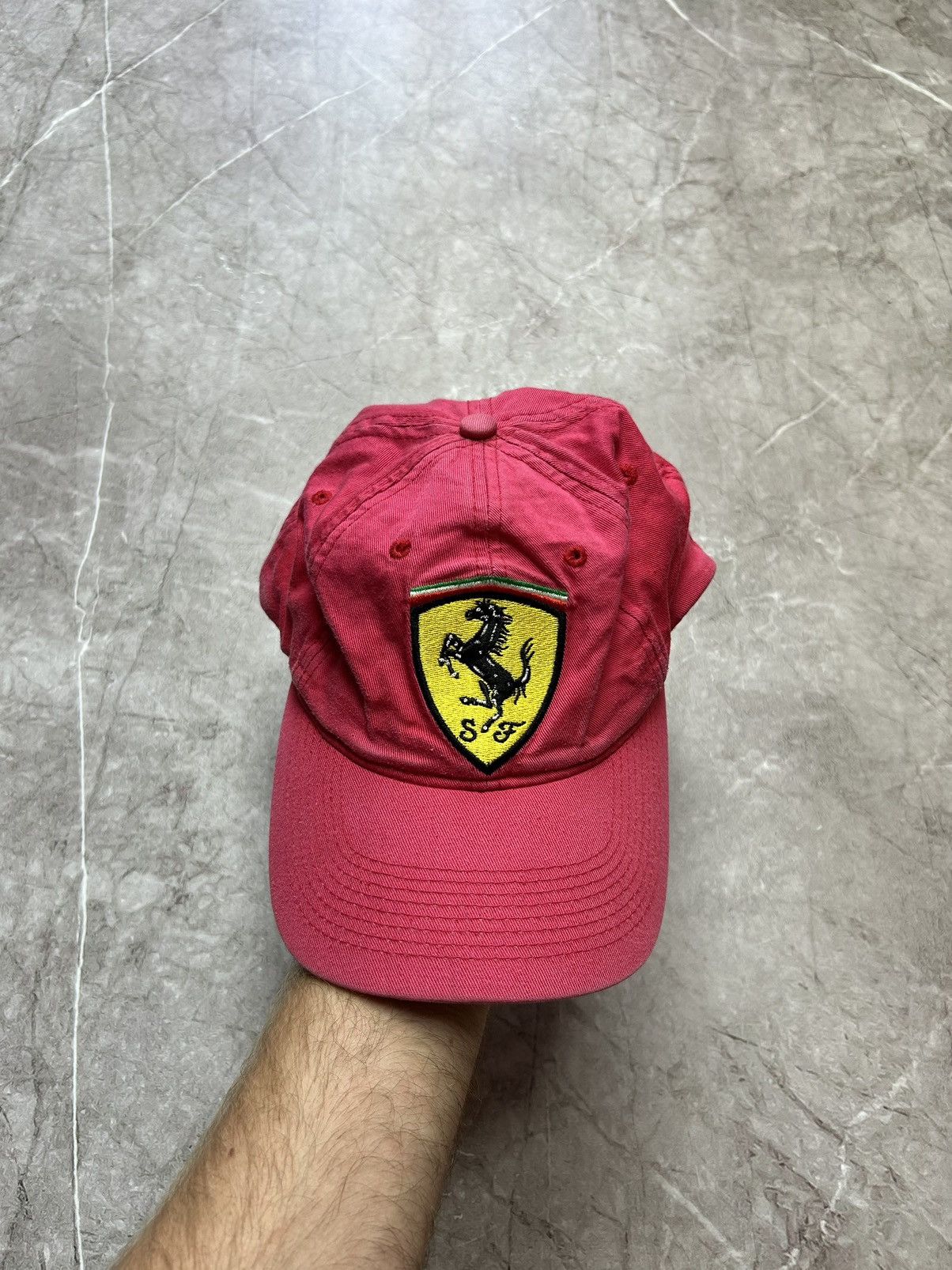 Ferrari × Formula 1 × Vintage Vintage Ferrari 90s hat red cap official licensed racing Size ONE SIZE - 1 Thumbnail