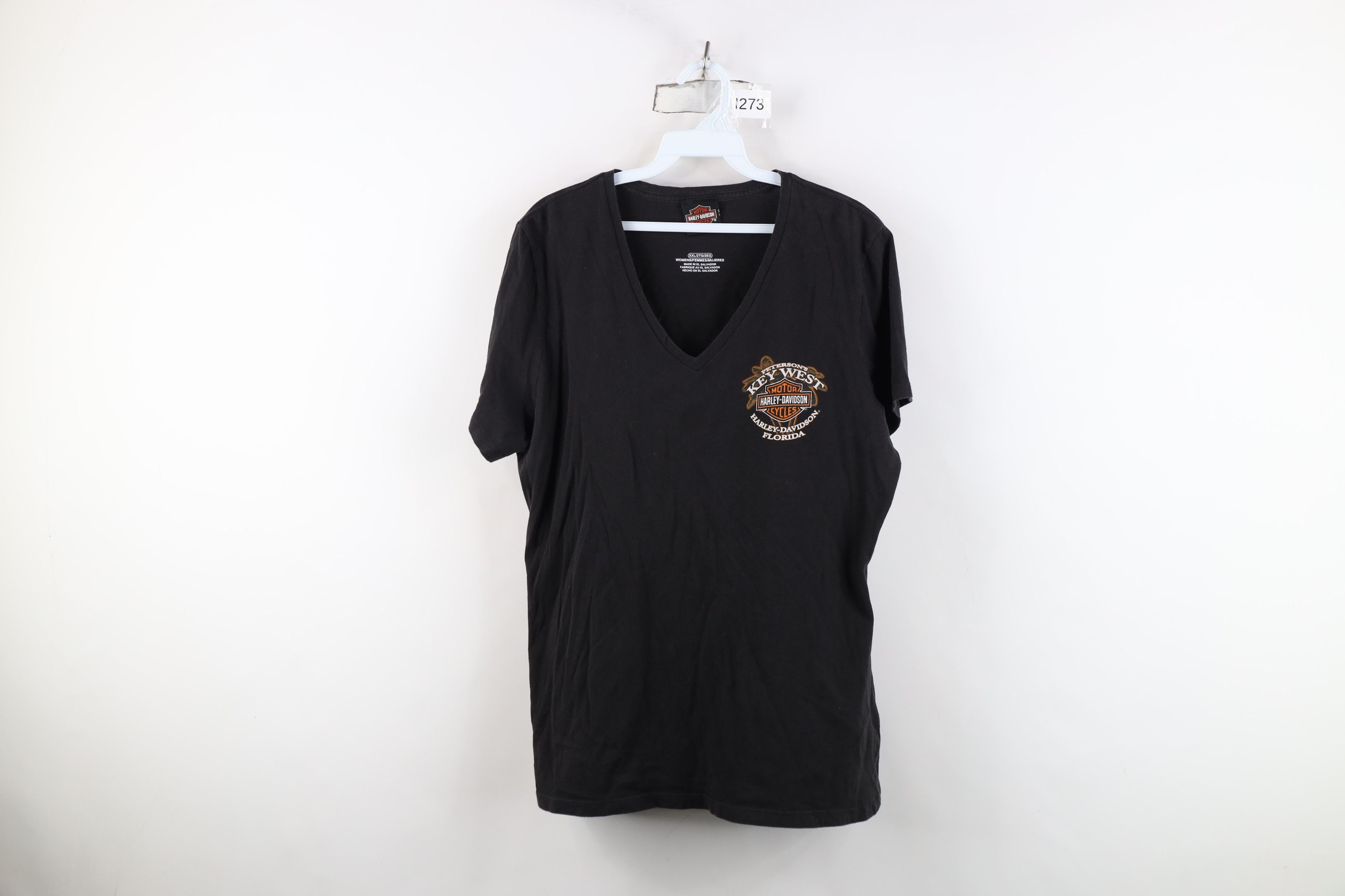Harley Davidson Vintage Y2K Harley Davidson Spell Key West Florida T-Shirt Size XXL / US 16-18 / IT 52-54 - 1 Thumbnail