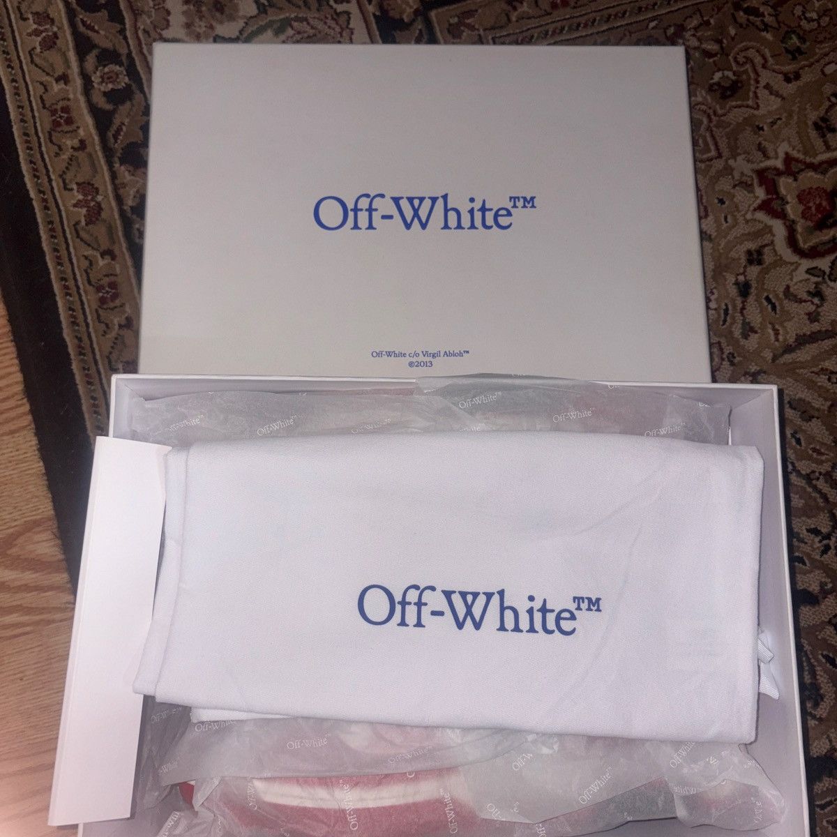 Off-White Off-white out of office Size US 10 / EU 43 - 9 Thumbnail