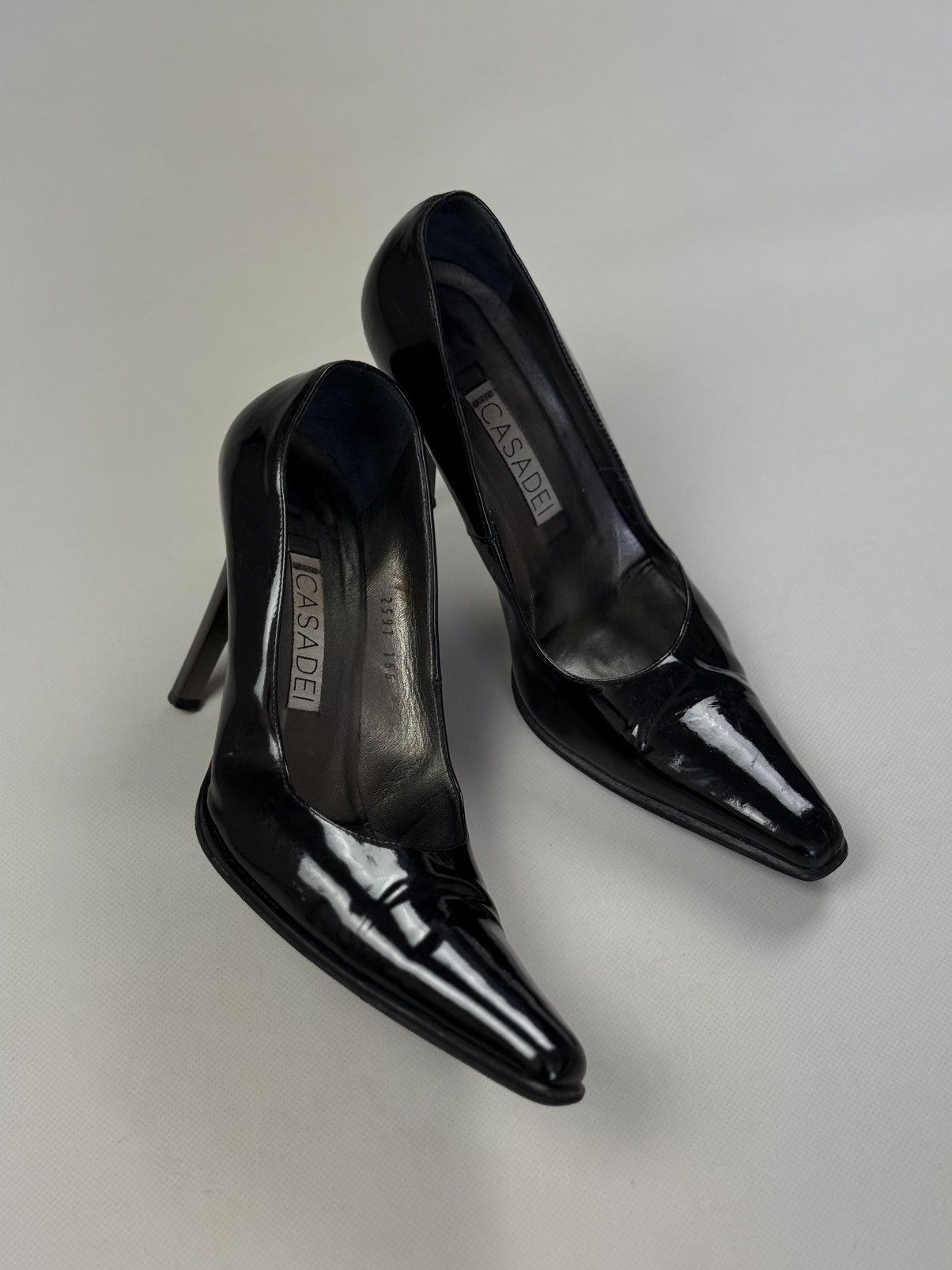 Casadei Casadei Ladies Leather Pump Heels Dress Shoes Size 8.5 Size US 8.5 / IT 38.5 - 7 Thumbnail