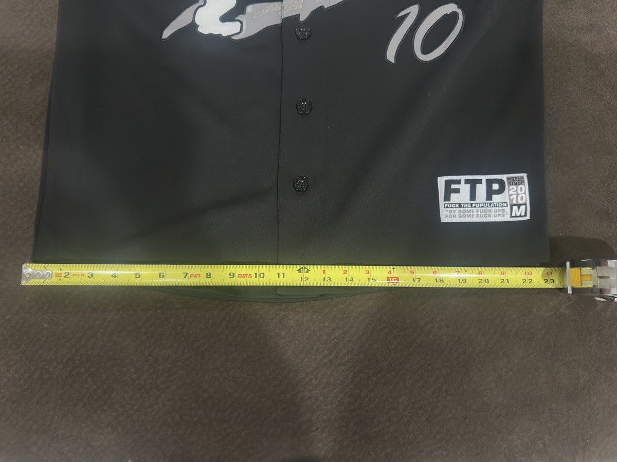 Fuck The Population FTP Baseball Jersey Size M (fits L) Size US M / EU 48-50 / 2 - 12 Thumbnail