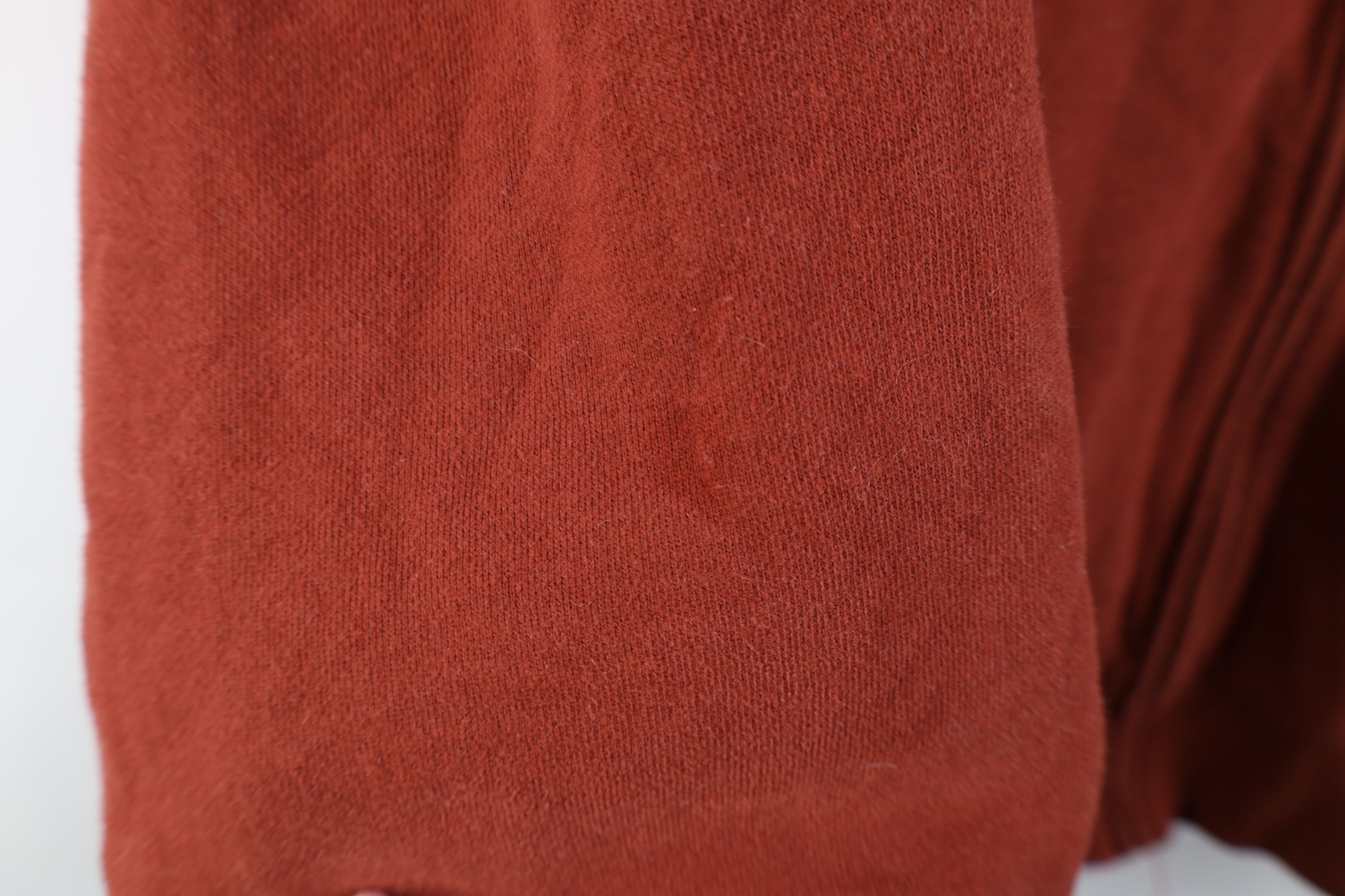 The North Face Vintage Y2K The North Face Logo Heavy Full Zip Hoodie Rust Size US S / EU 44-46 / 1 - 8 Thumbnail