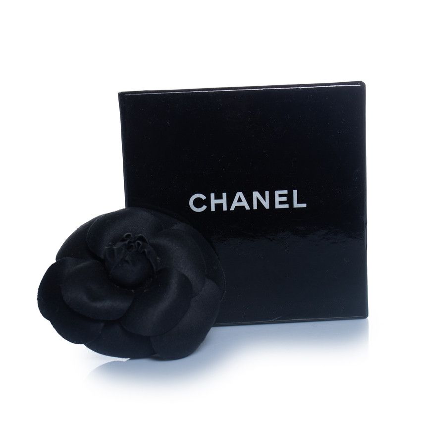 Chanel Chanel, black camellia brooch Size ONE SIZE - 3 Thumbnail