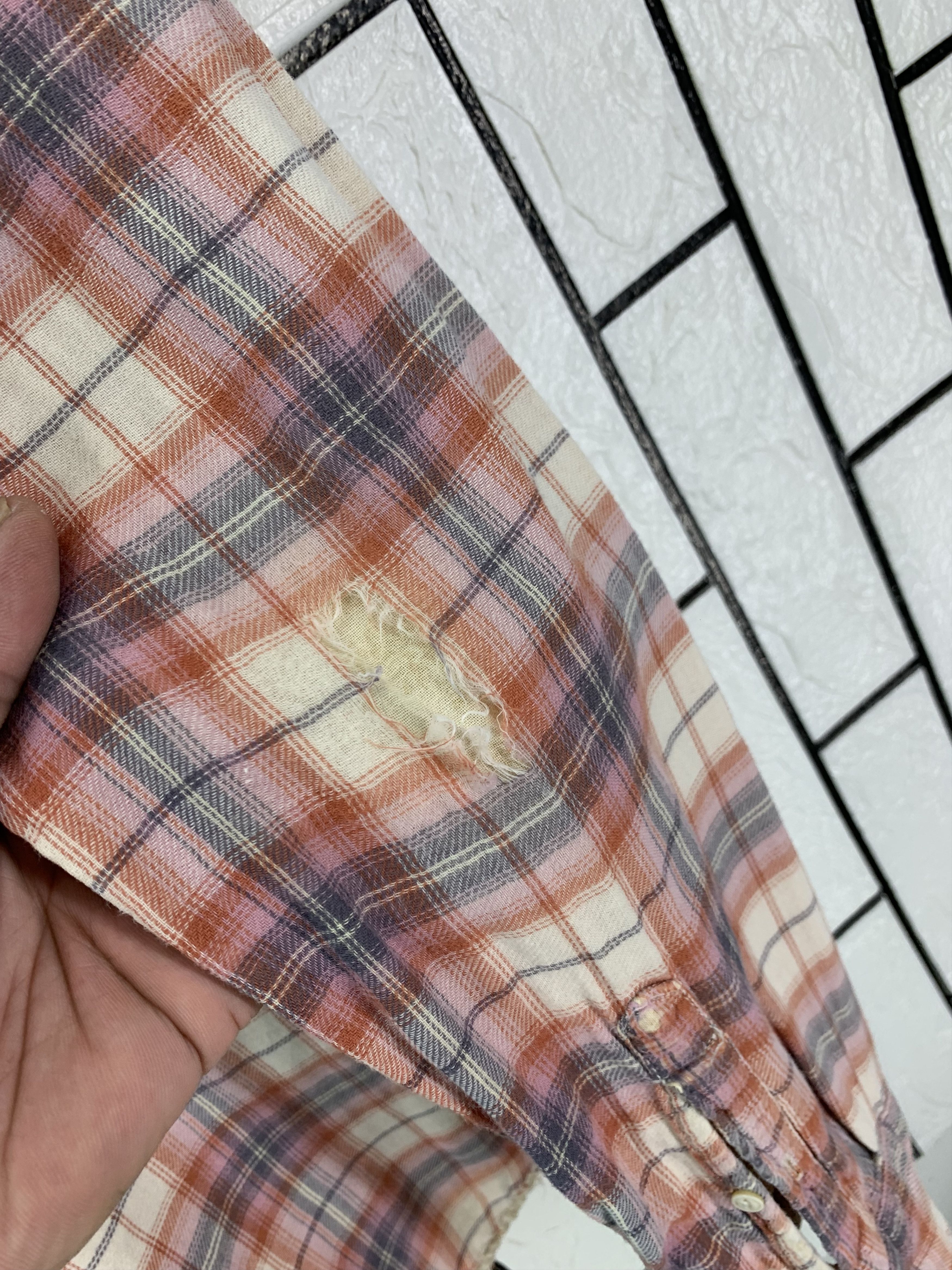 Vintage Vintage Distressed Scotch Soda flannel MGF.CO Size US M / EU 48-50 / 2 - 8 Thumbnail