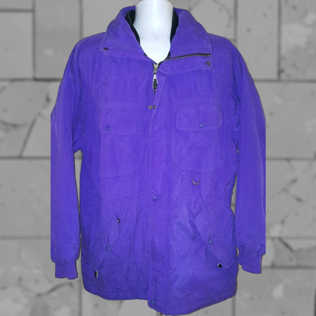 Helly Hansen VINTAGE HELLY HANSEN CEVAS PURPLE JACKET MENS M Size US M / EU 48-50 / 2 - 1 Thumbnail