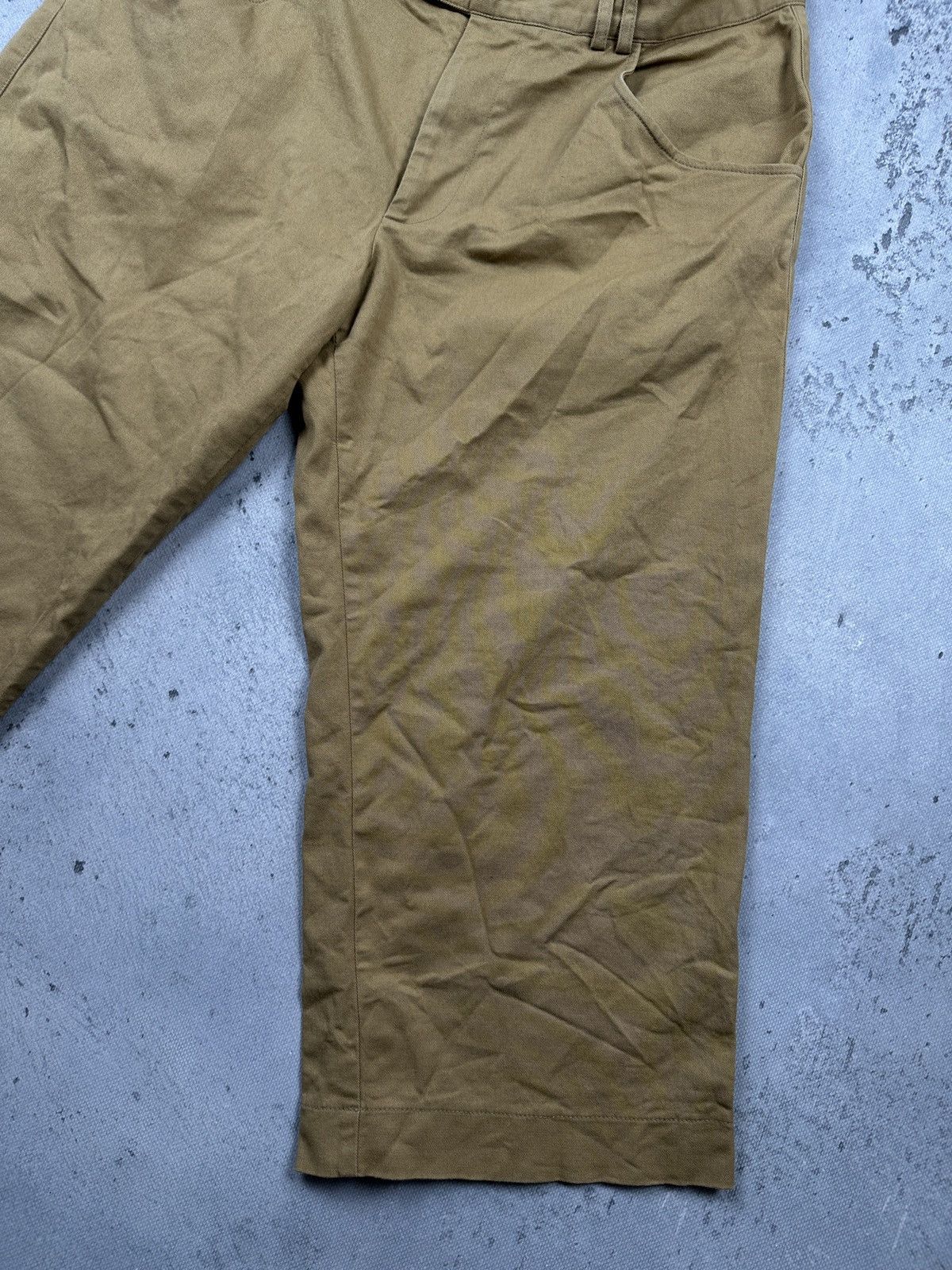 Dolce & Gabbana Vintage D&G Khaki Cotton Cropped Breeches made in Italy Rare Size US 36 / EU 52 - 4 Thumbnail