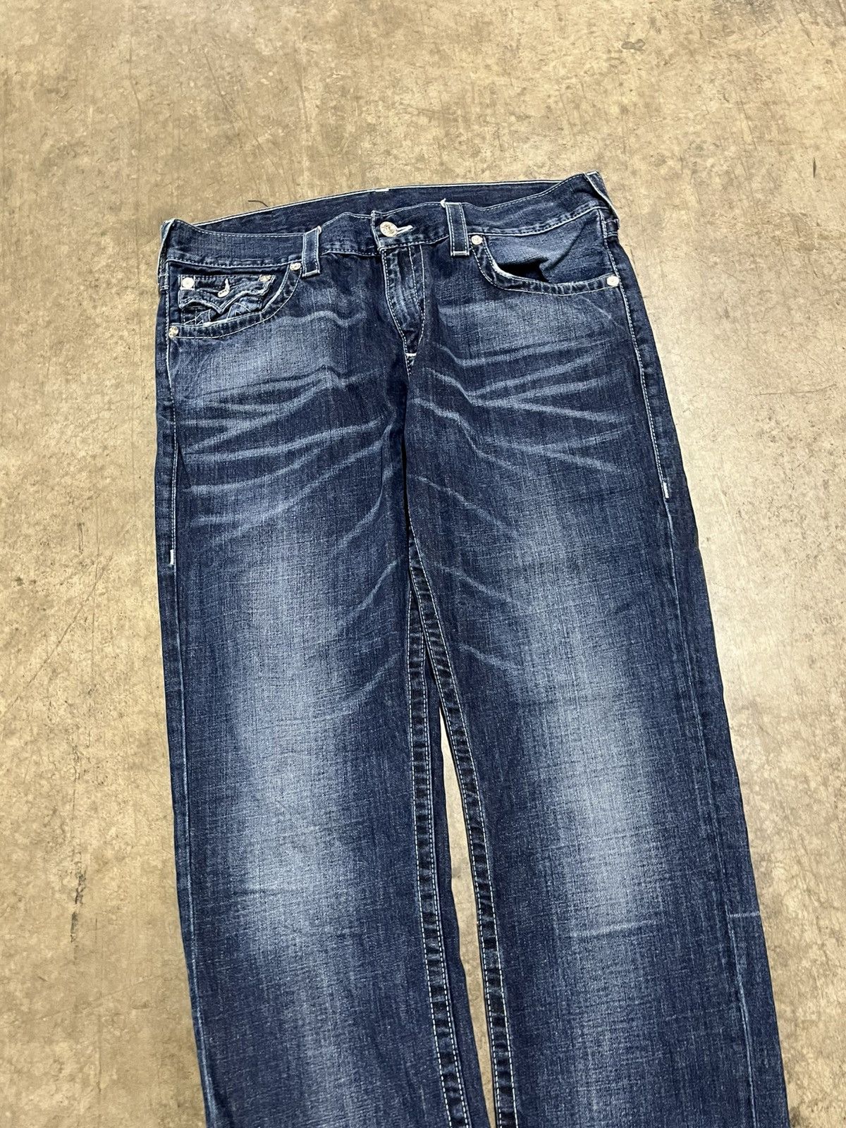True Religion True religion baggy fit wide leg denim skater streetwear Size US 36 / EU 52 - 8 Thumbnail