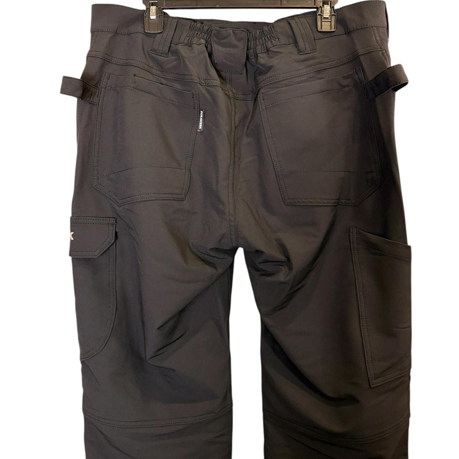 Other Durawerk Men’s Black Utility Technical Cargo Pants sz 38/30 Size US 38 / EU 54 - 4 Thumbnail