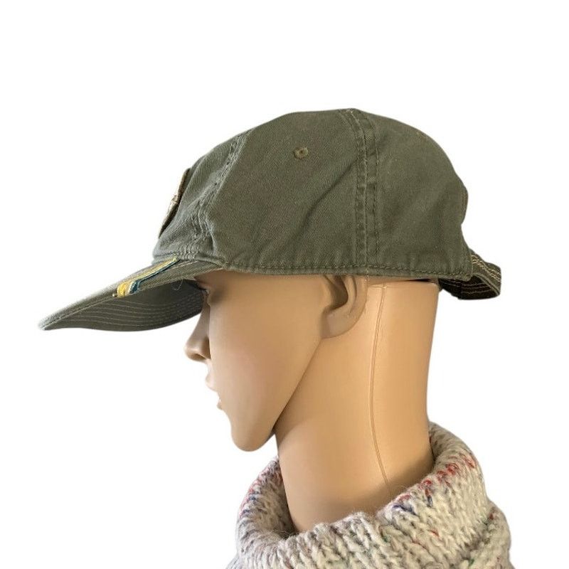 Other Corona Extra Army Green Cap Adjustable Vented Hat Relax Size ONE SIZE - 2 Thumbnail