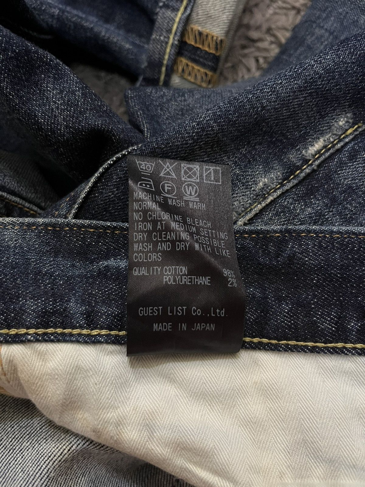 Beams Japan 1990s rhythm Z redcard crop jeans #H3 Size US 30 / EU 46 - 8 Thumbnail