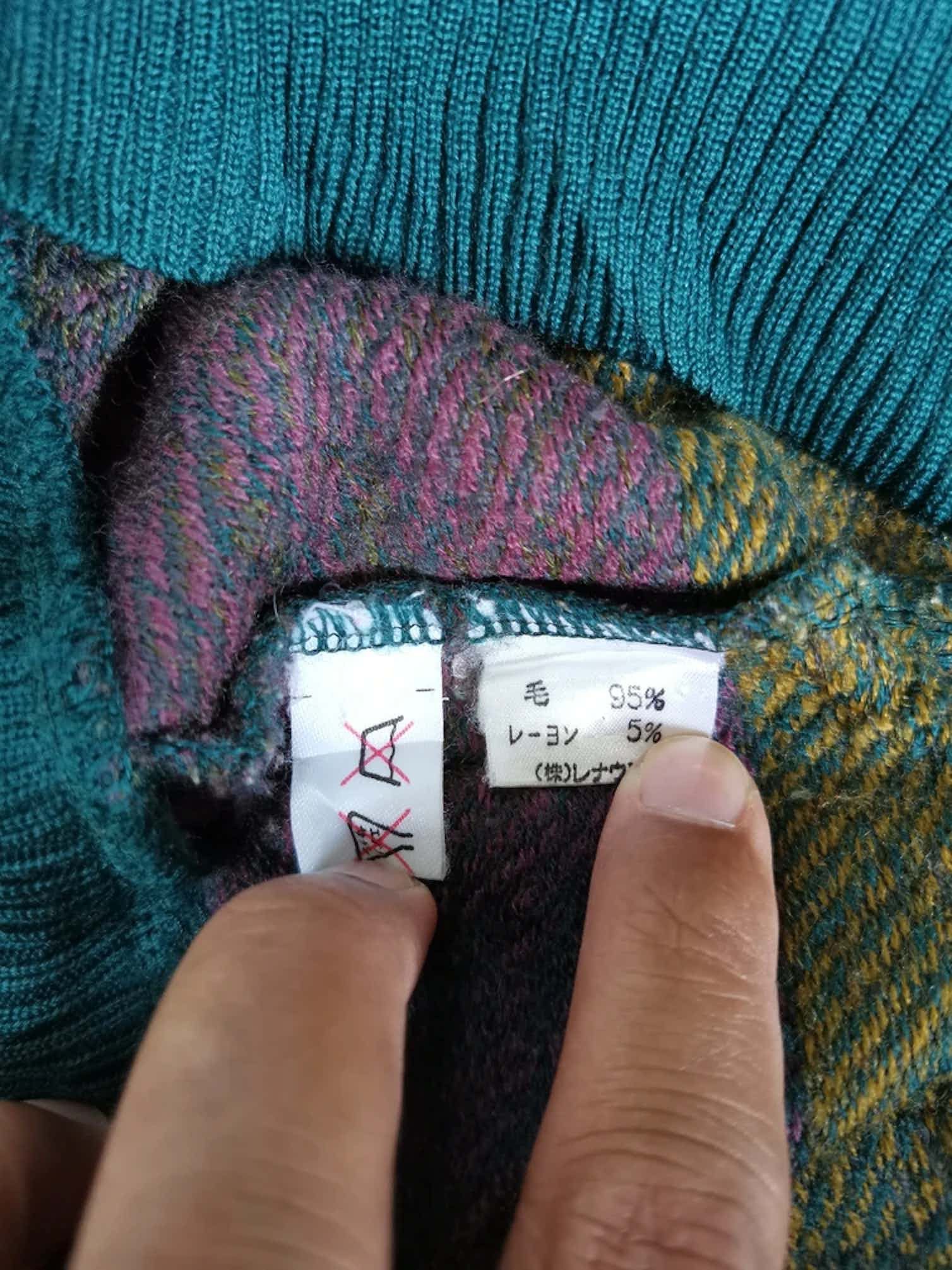 Homespun Knitwear × Other Rare!!! Ex-club Colourful Knitwear Size US M / EU 48-50 / 2 - 3 Thumbnail