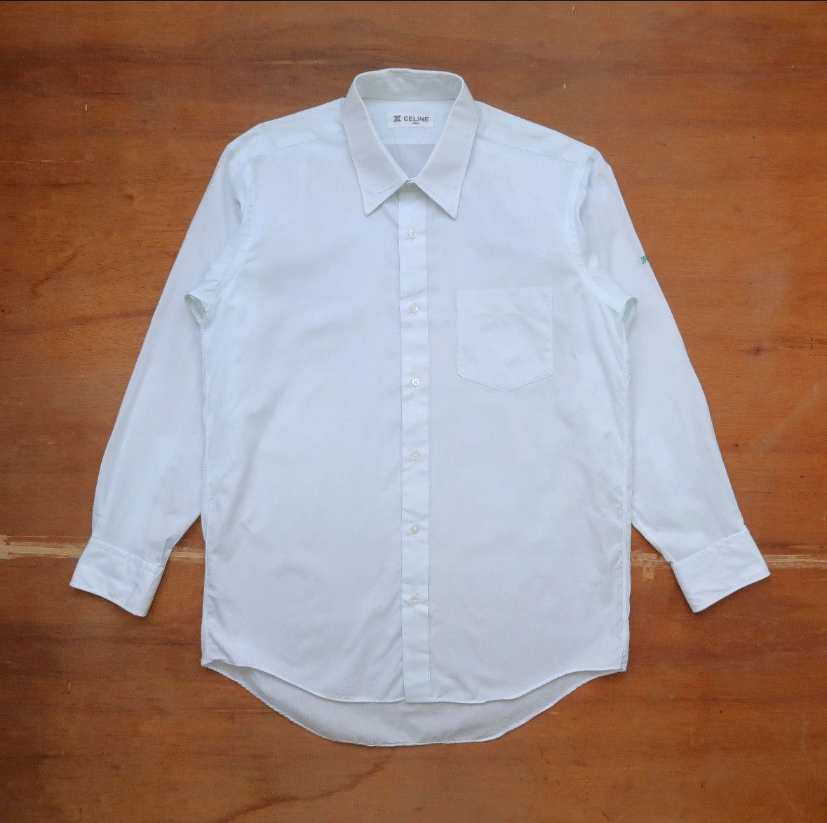 Celine × Designer Celine Paris monogram shirt Size US S / EU 44-46 / 1 - 1 Thumbnail