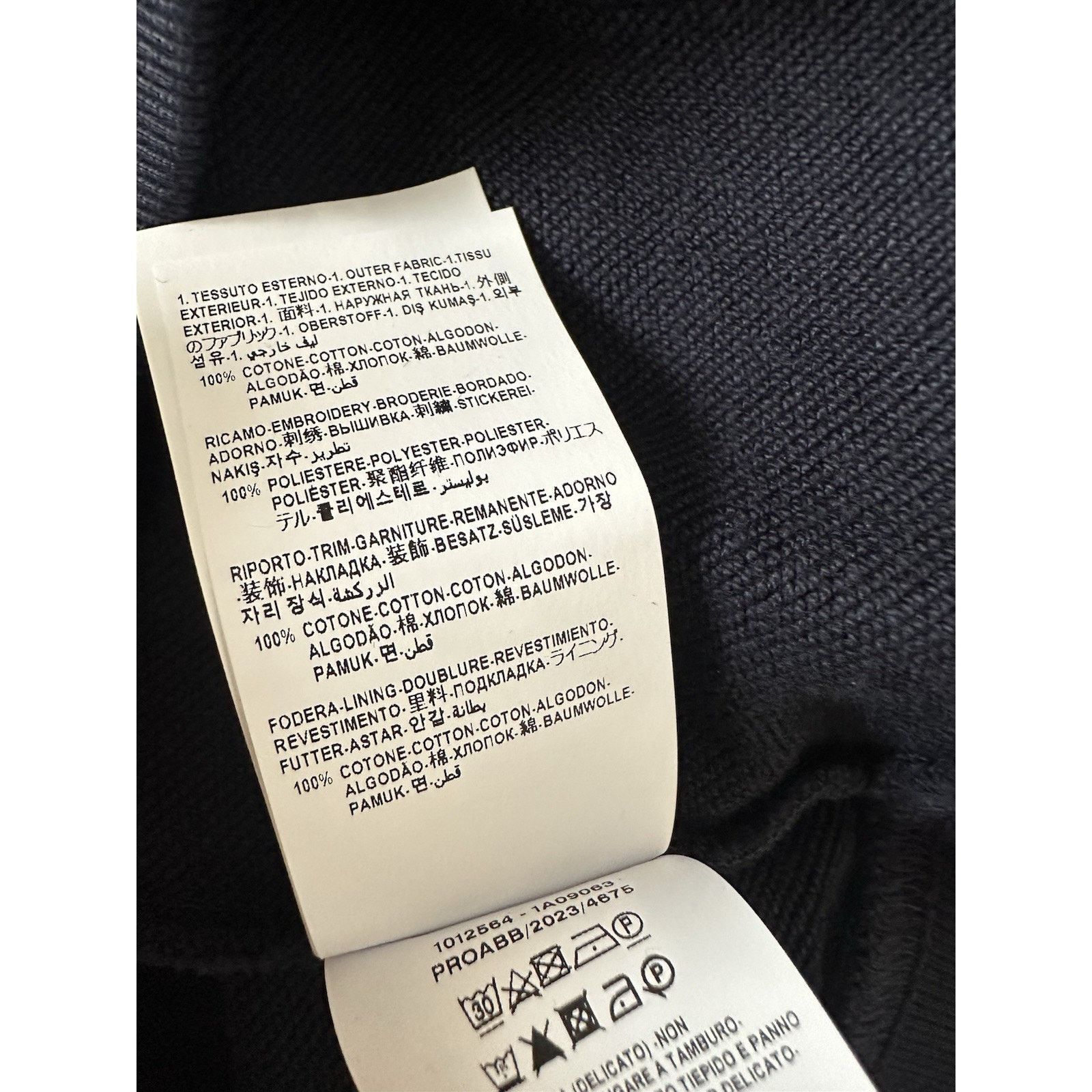 Versace Versace Embroidered Blue Sweatshirt with Hoodie XL 1012564 Size US XL / EU 56 / 4 - 8 Thumbnail