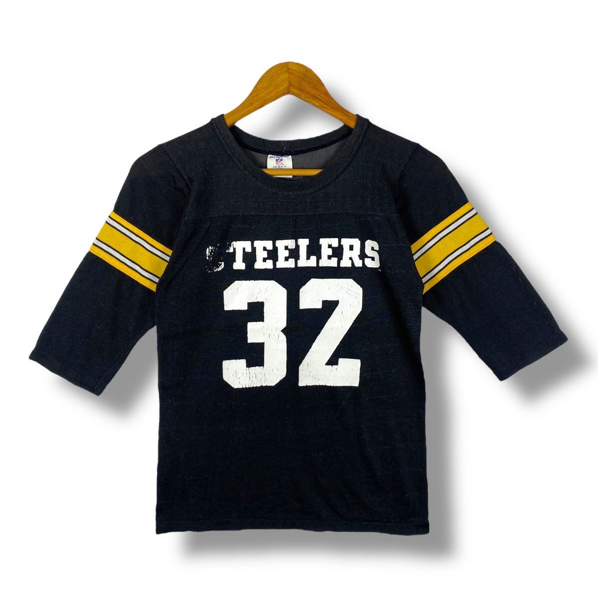 NFL Vintage 80's RAWLINGS Steelers 32 NFL Jersey Tee Shirt Youth Size US M / EU 48-50 / 2 - 1 Thumbnail