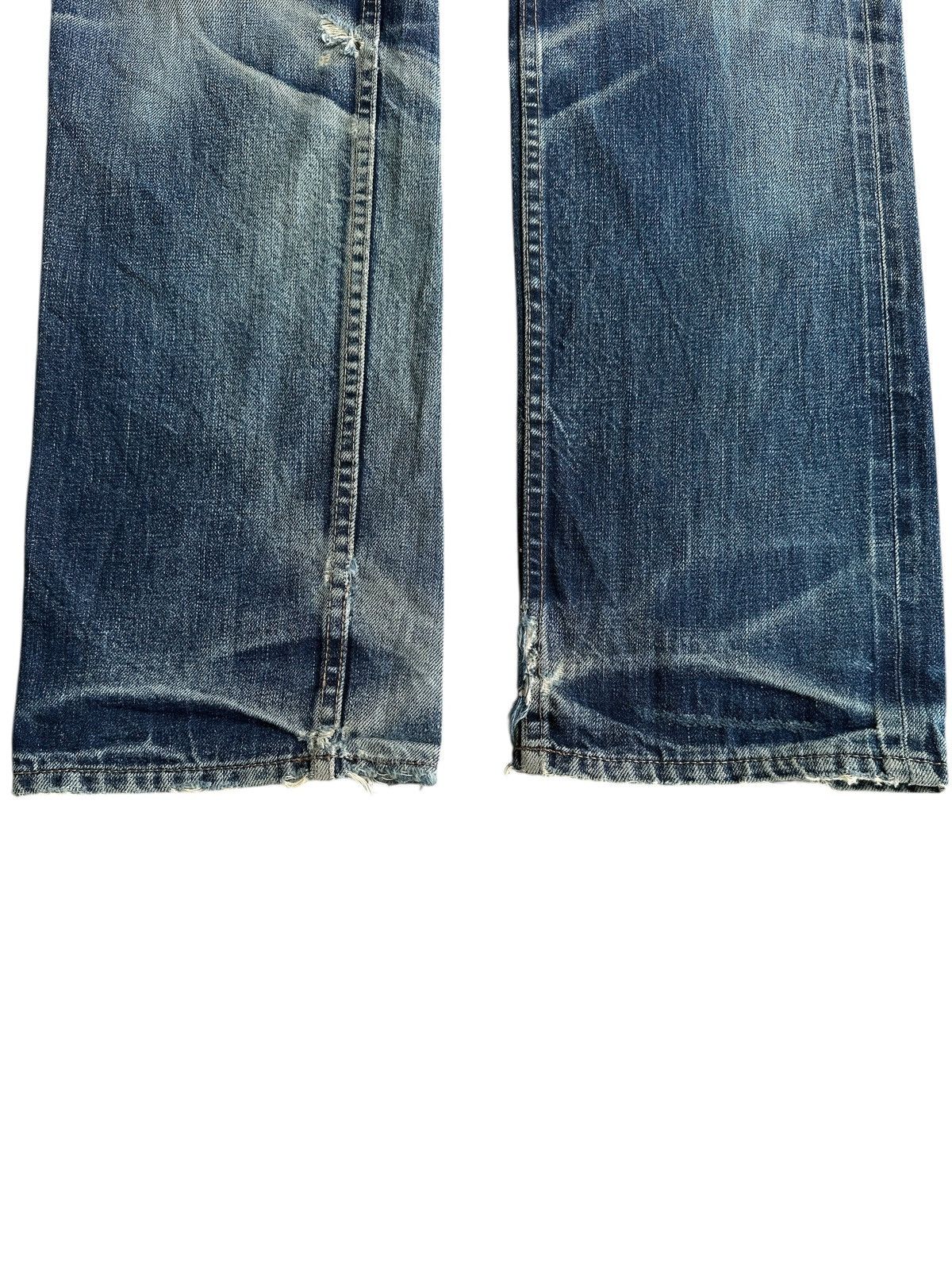 Kapital Distress Denim R.P.T by Ruppert Selvedge Denim. Size US 31 - 7 Thumbnail