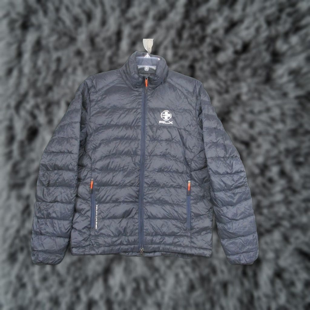 Ralph Lauren RLX Ralph Lauren Jacket Men Medium Navy Down Quilted Puffer Packable Lightweight Size US M / EU 48-50 / 2 - 1 Thumbnail