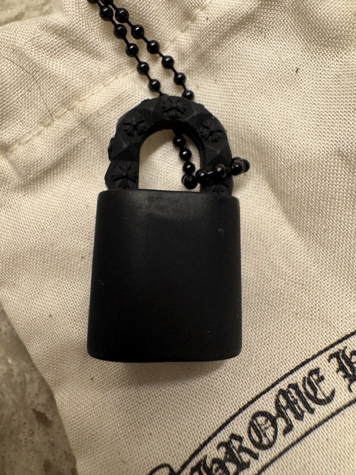 Chrome Hearts Chrome hearts silicone rubber lock necklace Size ONE SIZE - 3 Thumbnail